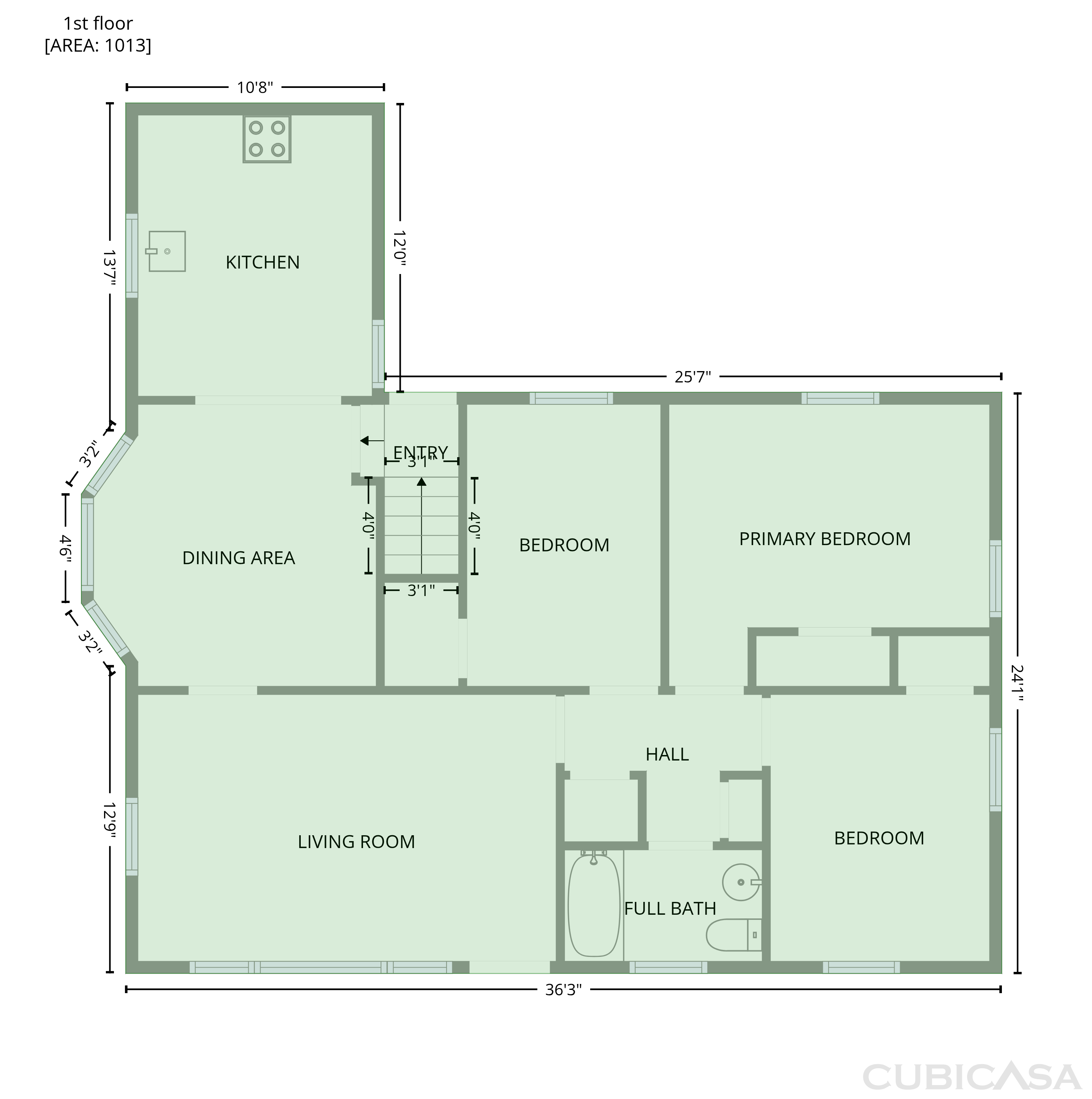 Second Floor of 5333 N Euclid Ave, Kansas City, MO