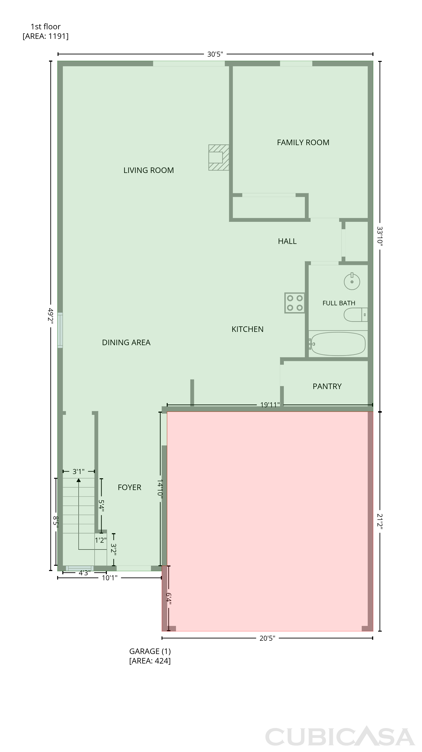 Main Floor of 10448 Carloway Hills Dr, Wimauma, FL