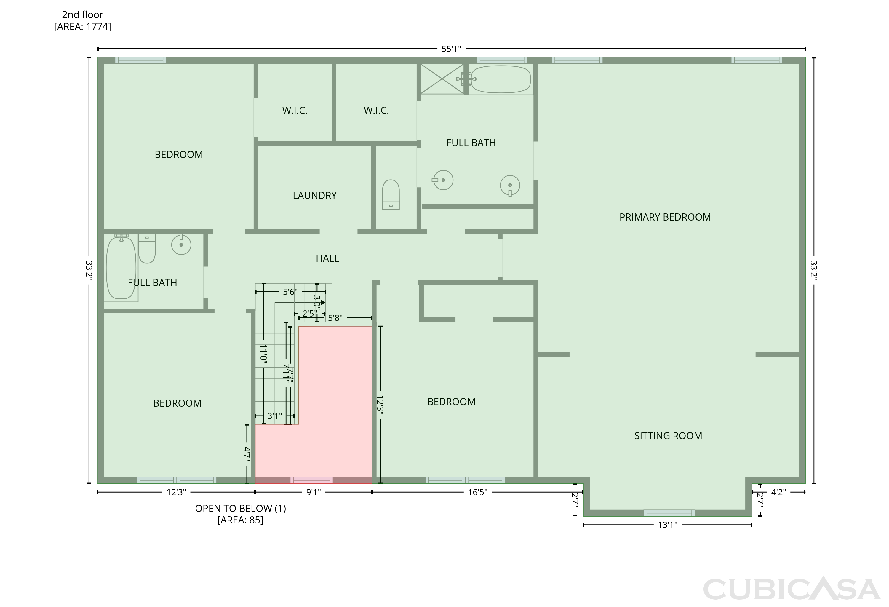 Second Floor of 3105 Anneewakee Falls Pkwy, Douglasville, GA