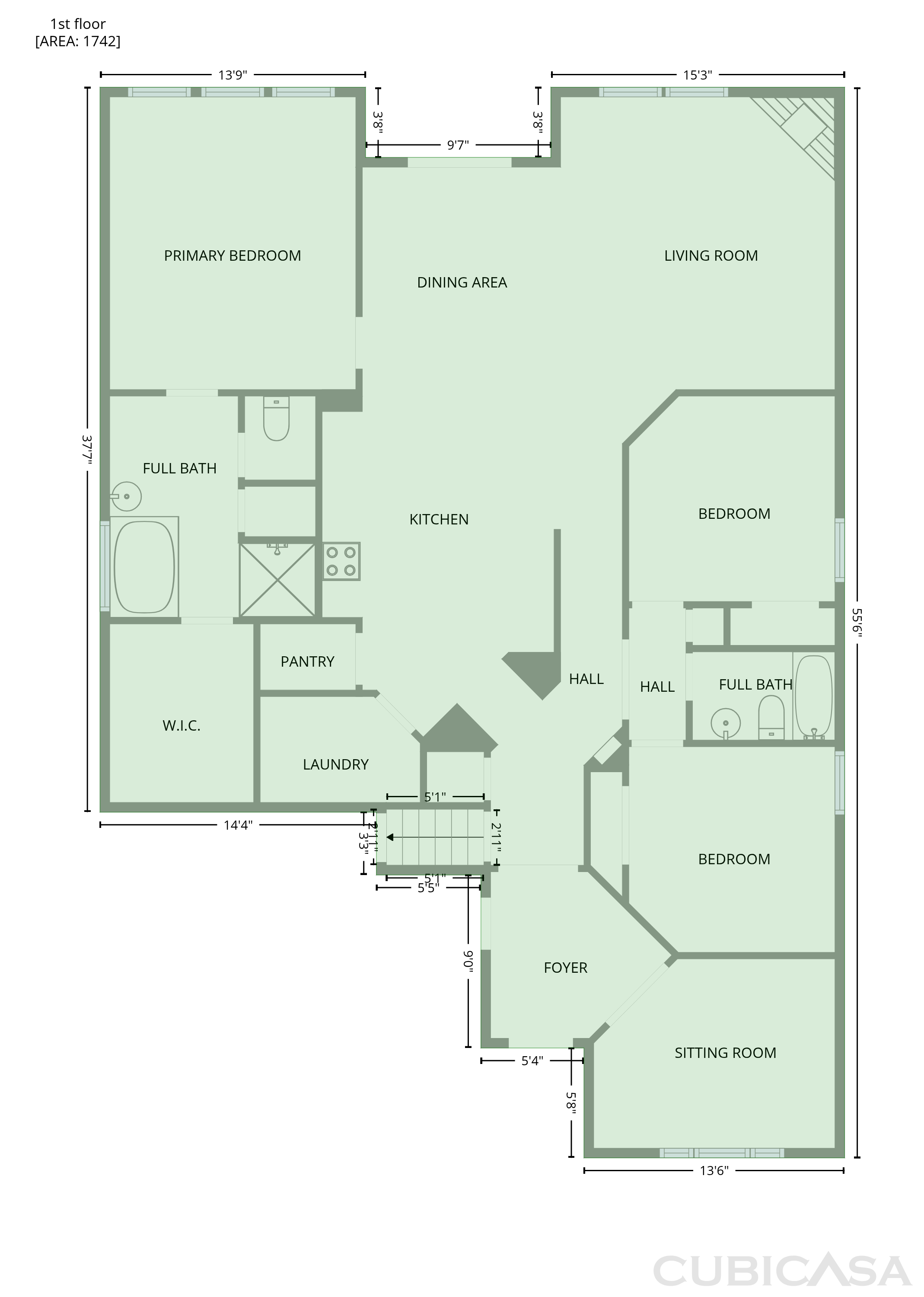 Main Floor of 1217 Ashley Dr, Weatherford, TX