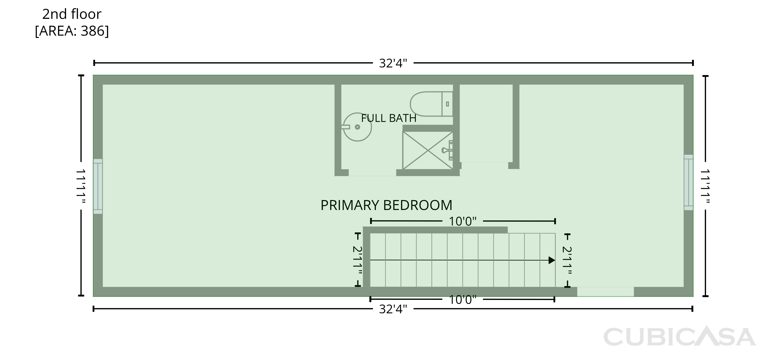 Second Floor of 1315 Saturn Dr, Nashville, TN