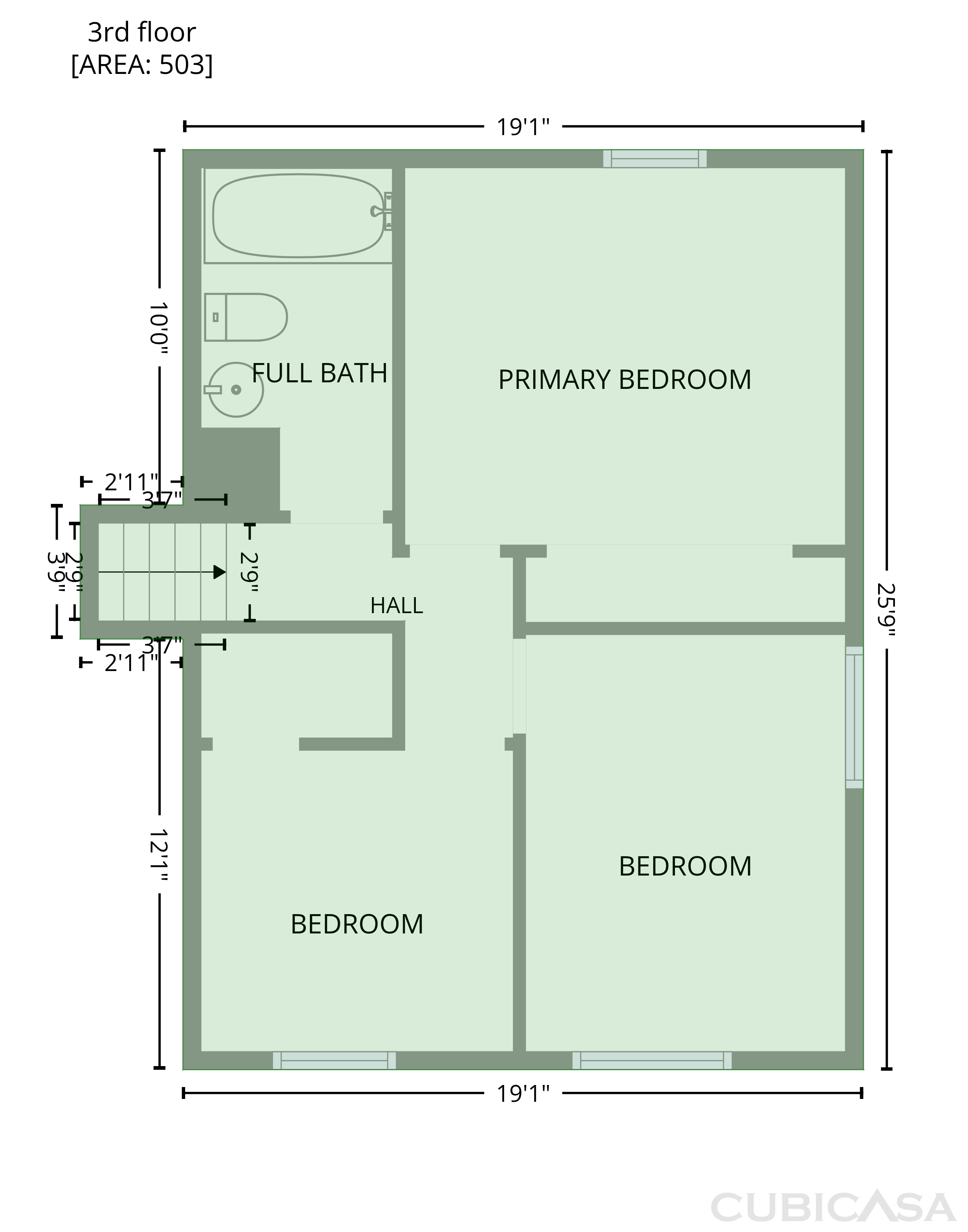 Third Floor of 2891 Grosvenor Dr, Cincinnati, OH