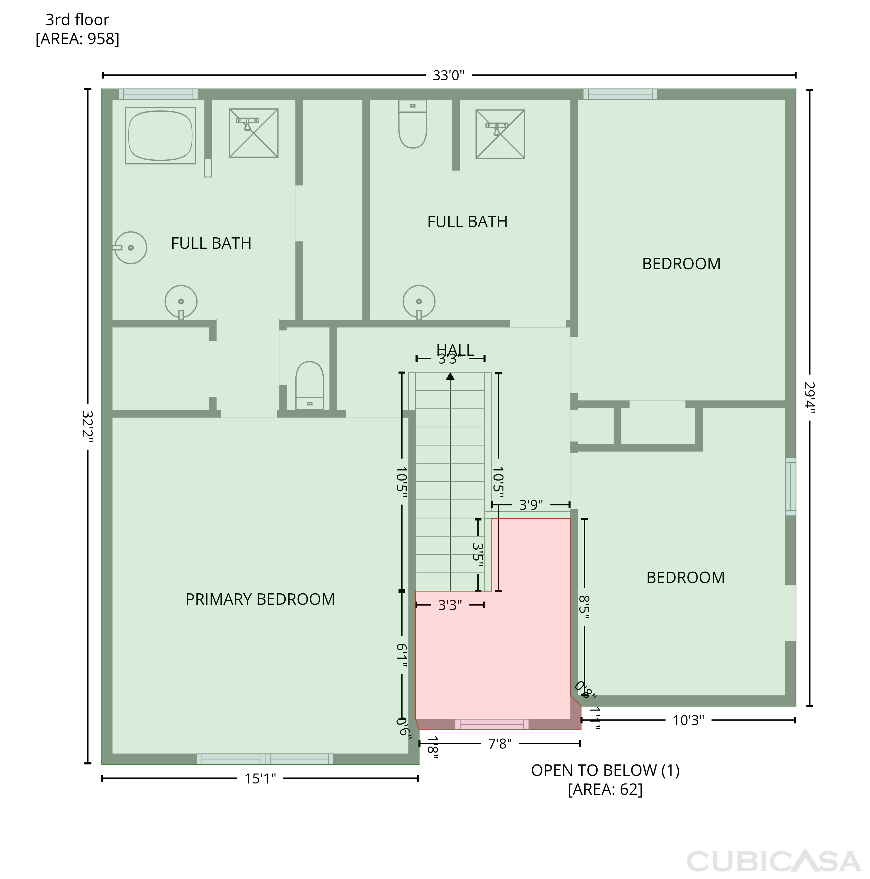 Third Floor of 2859 Savannah Walk Ln, Suwanee, GA