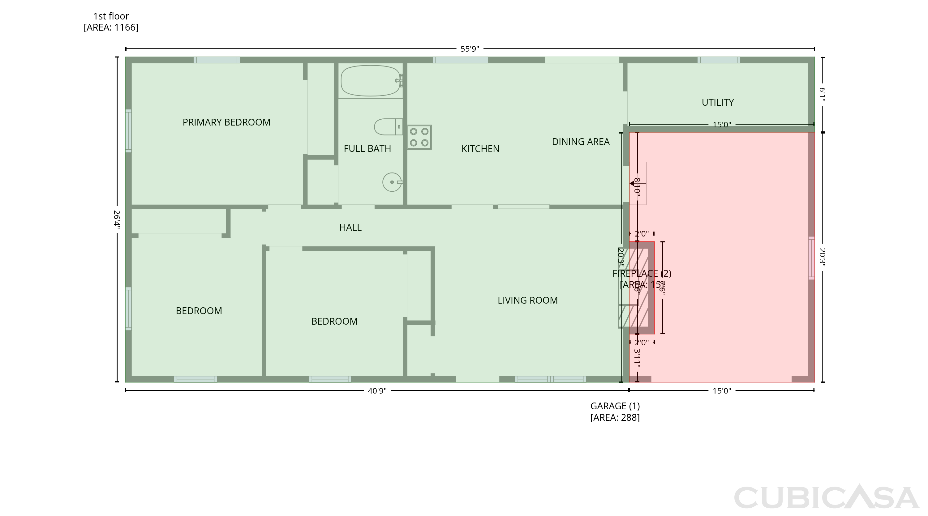 Main Floor of 4683 Ladd Springs Rd, Old Fort, TN
