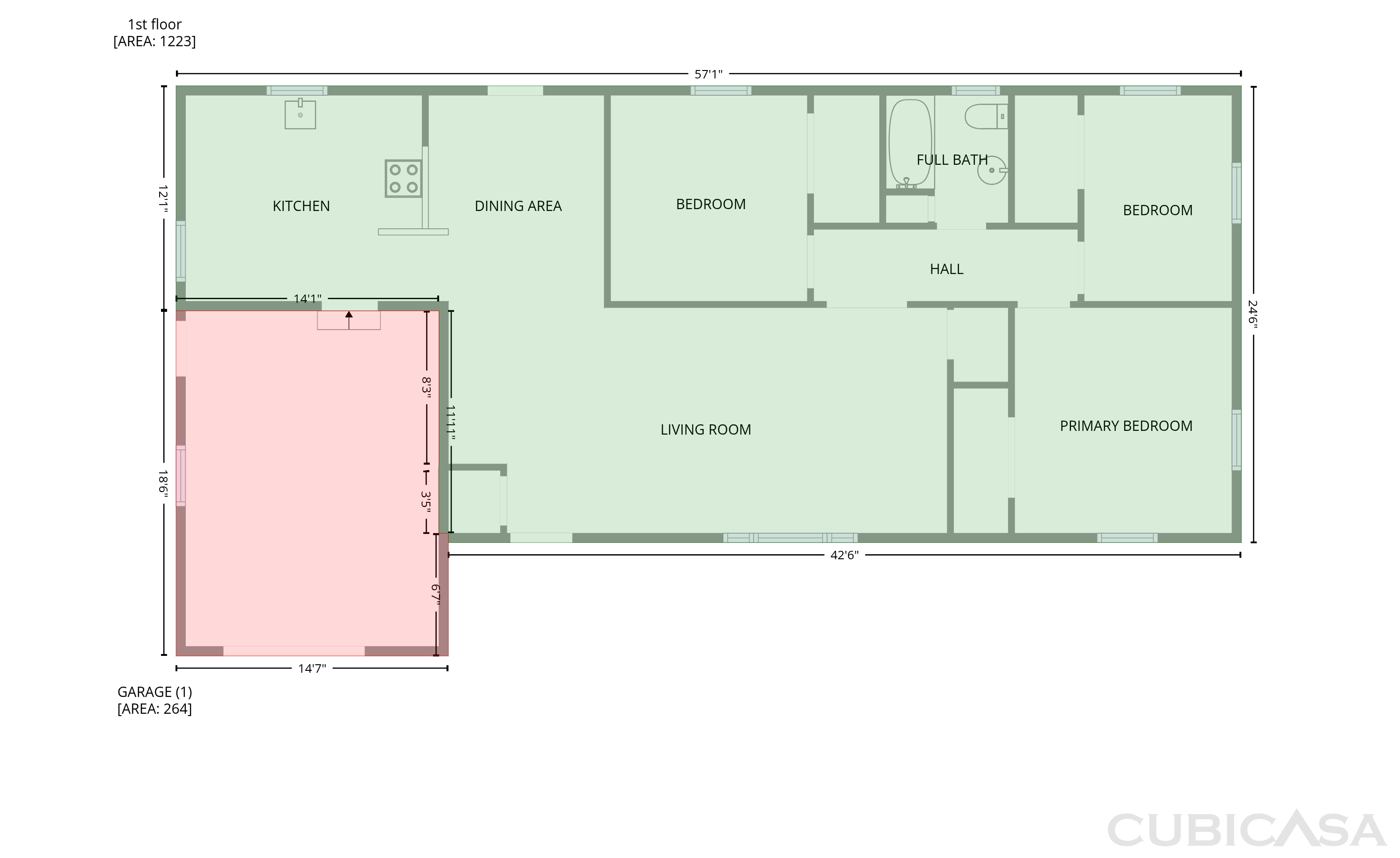 Main Floor of 2804 N Cowing Park Ln, Muncie, IN