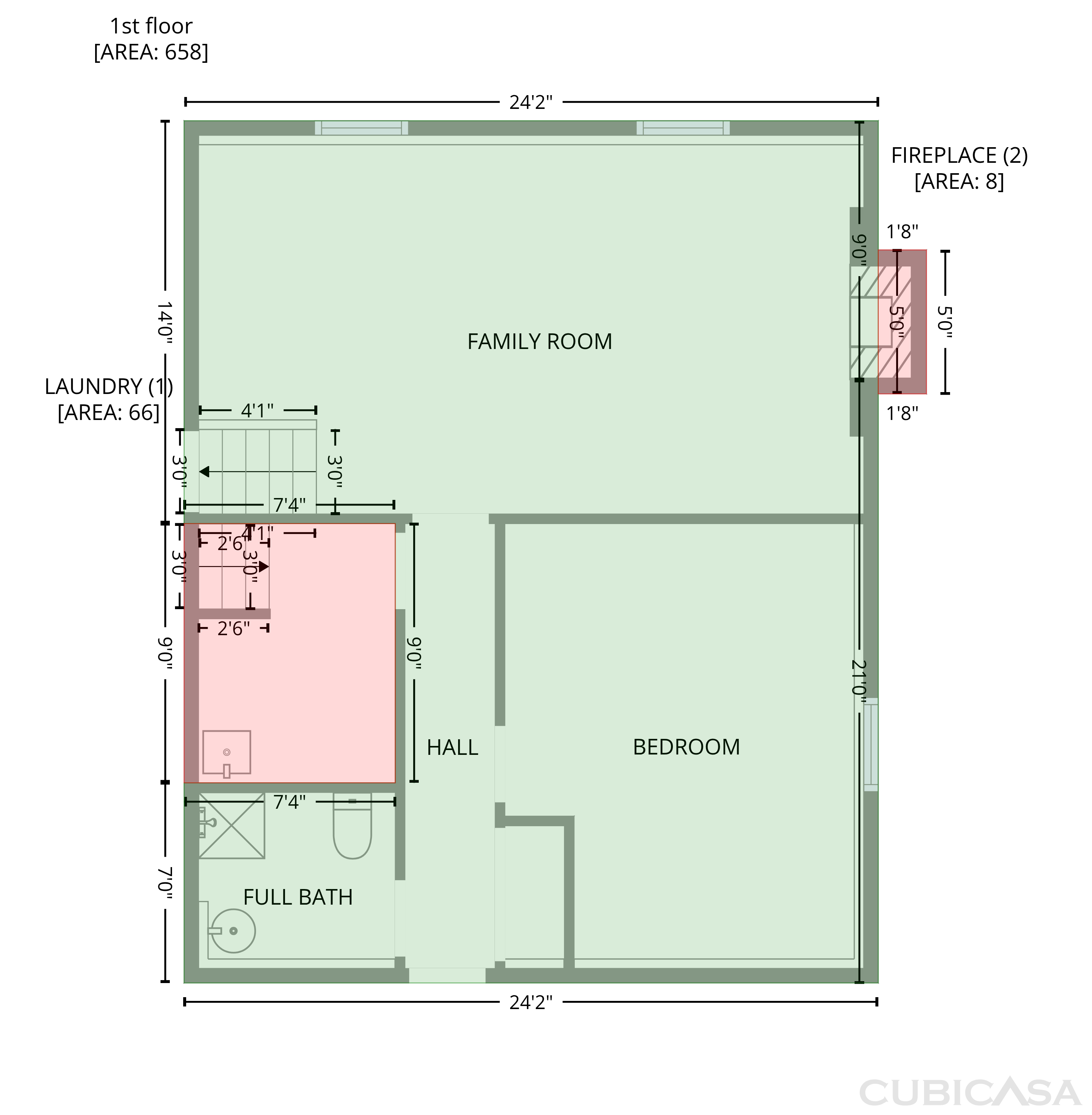 Second Floor of 9915 Monroe St, Crown Point, IN