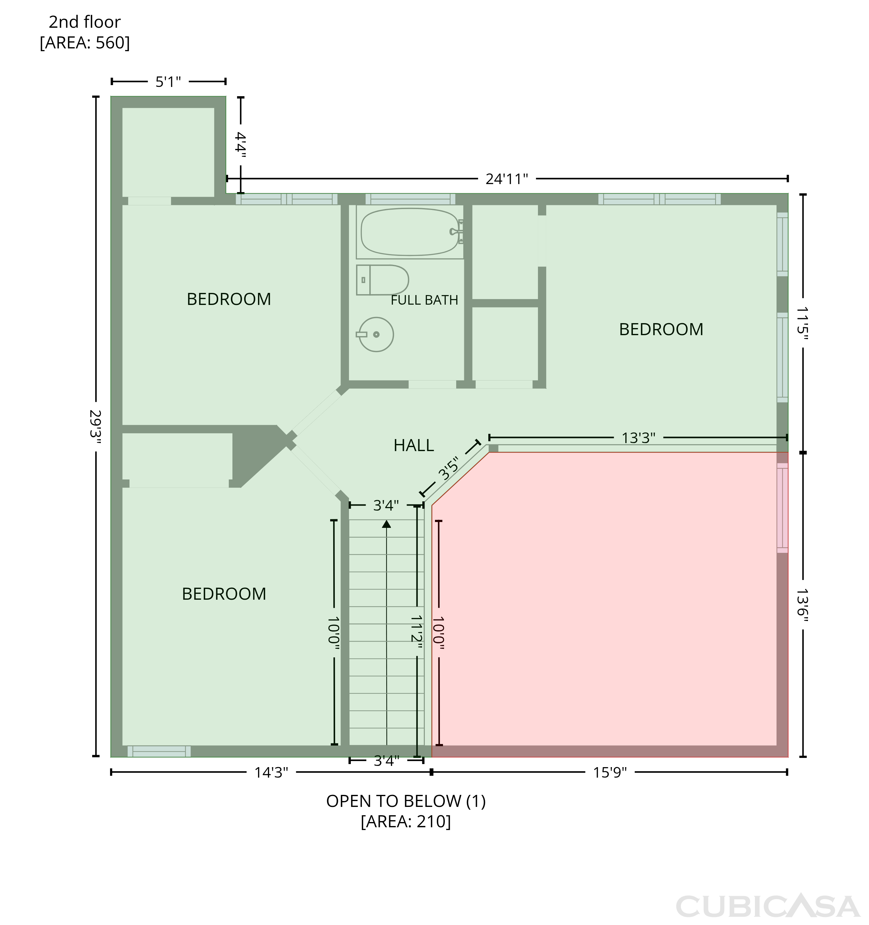 Second Floor of 4508 Mesa Dr, Killeen, TX