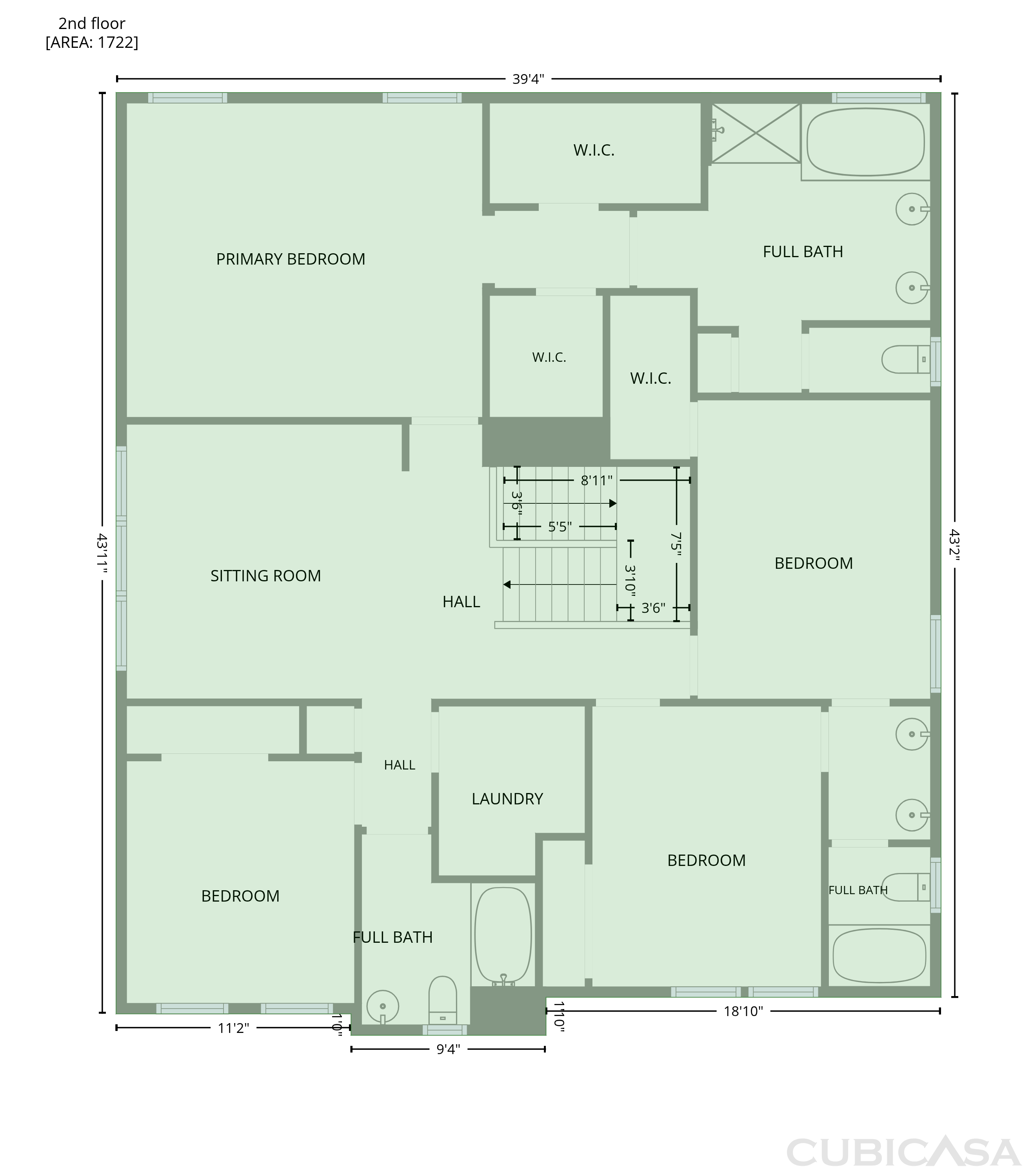 Second Floor of 4273 Stream Dale Cir NW, Concord, NC