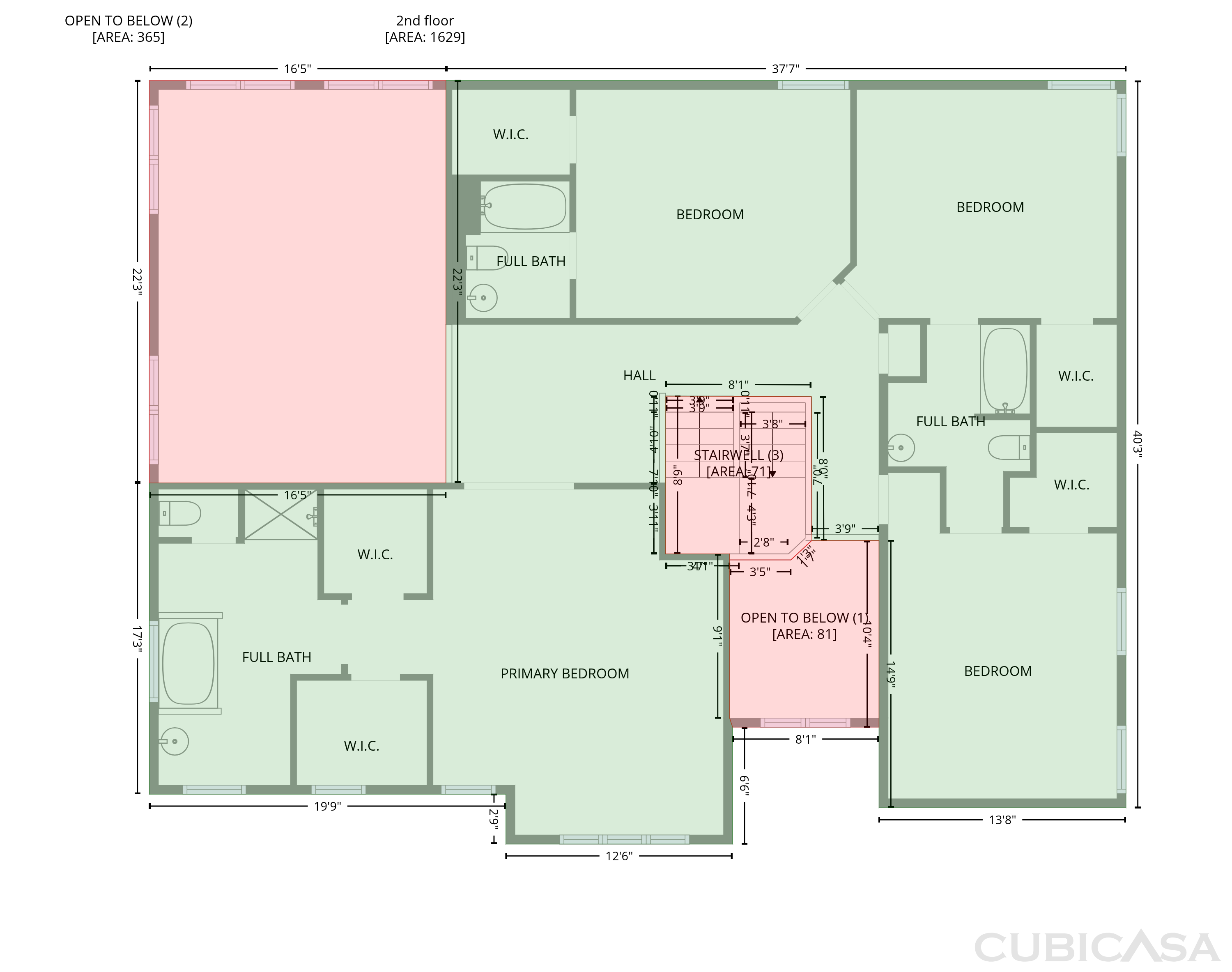 Second Floor of 4993 Winding Ridge Dr, Greensboro, NC