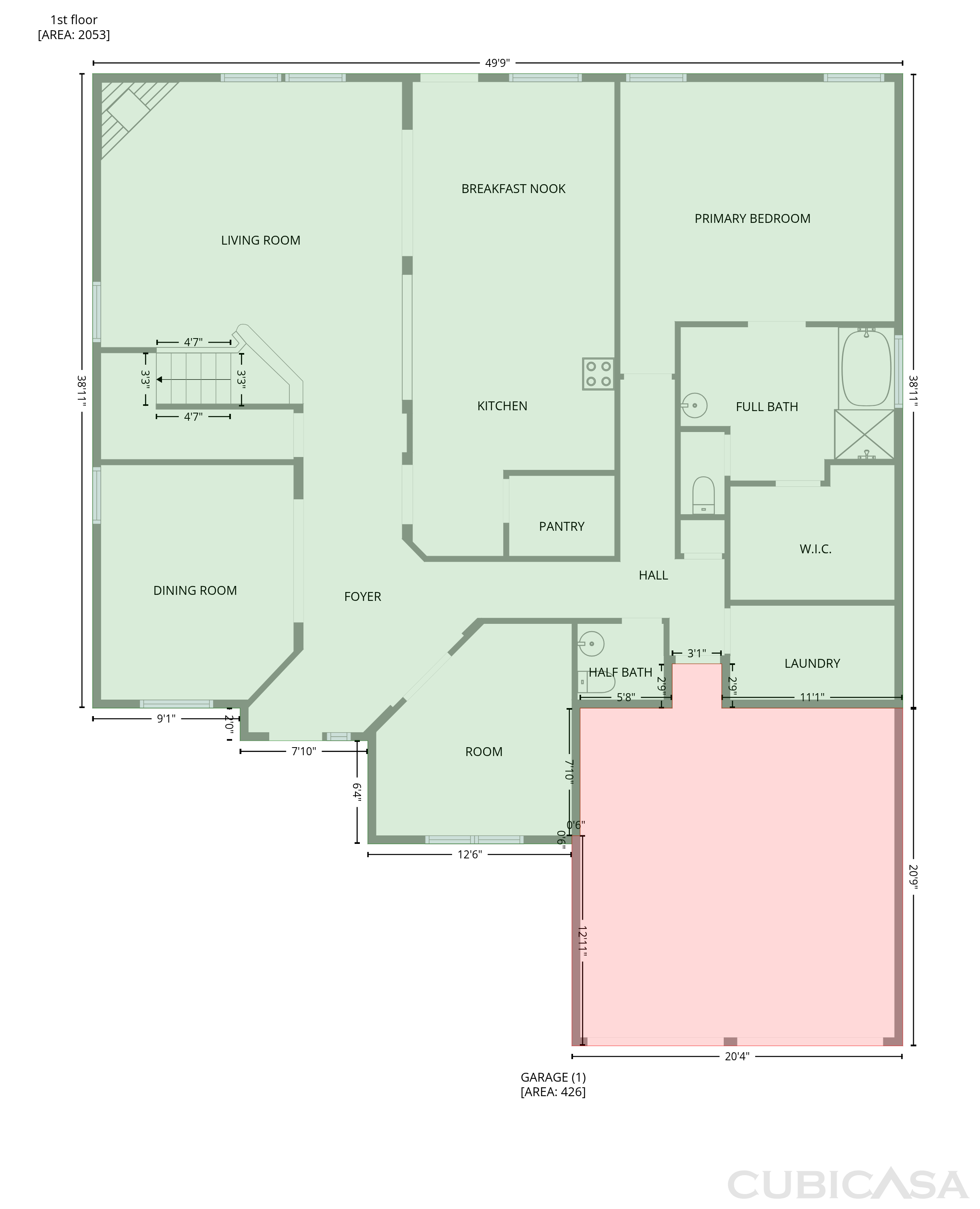 Main Floor of 24542 N Denham Ridge Ln, Spring, TX