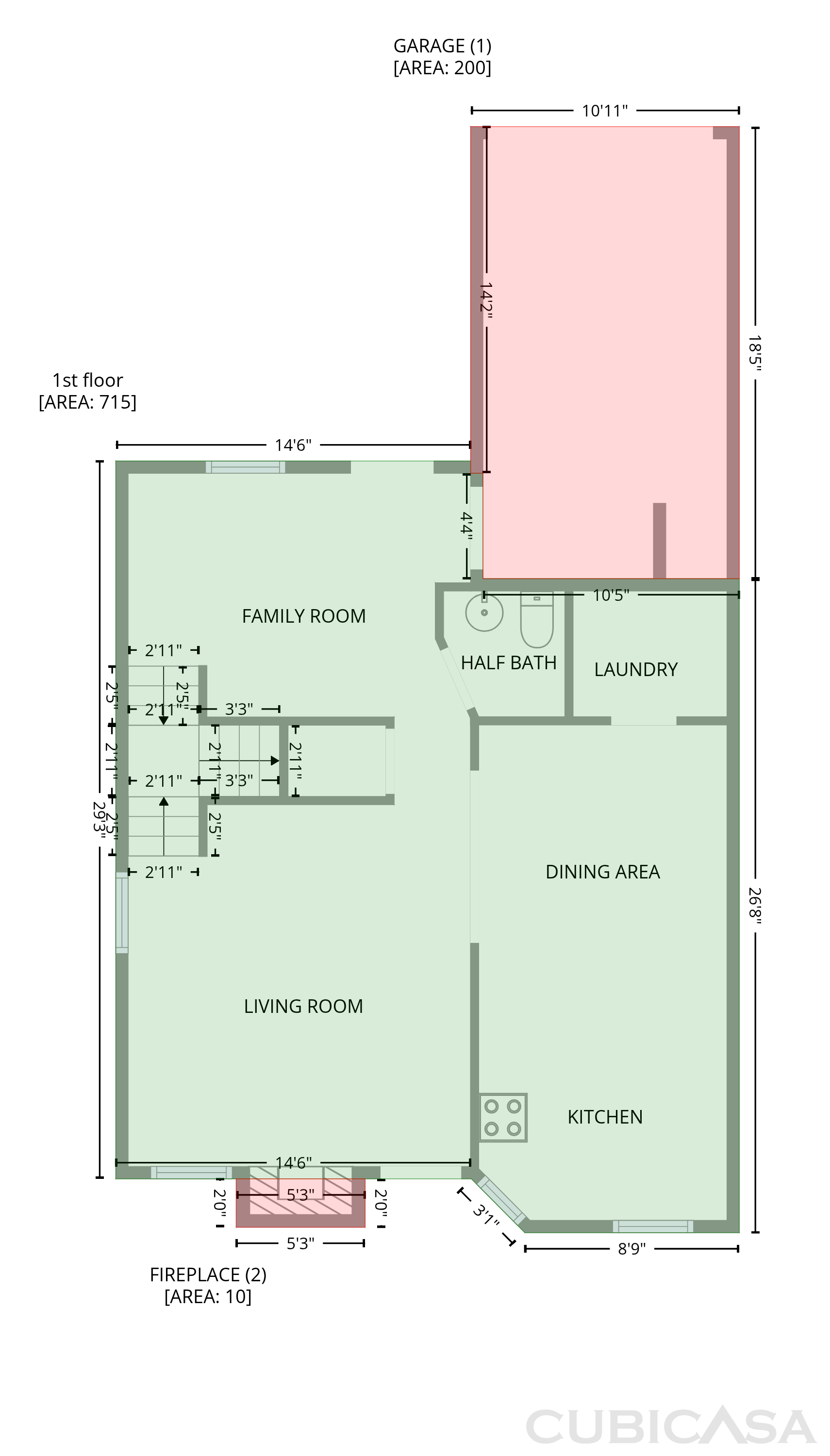 Main Floor of 3753 Soapstone Rd, Decatur, GA