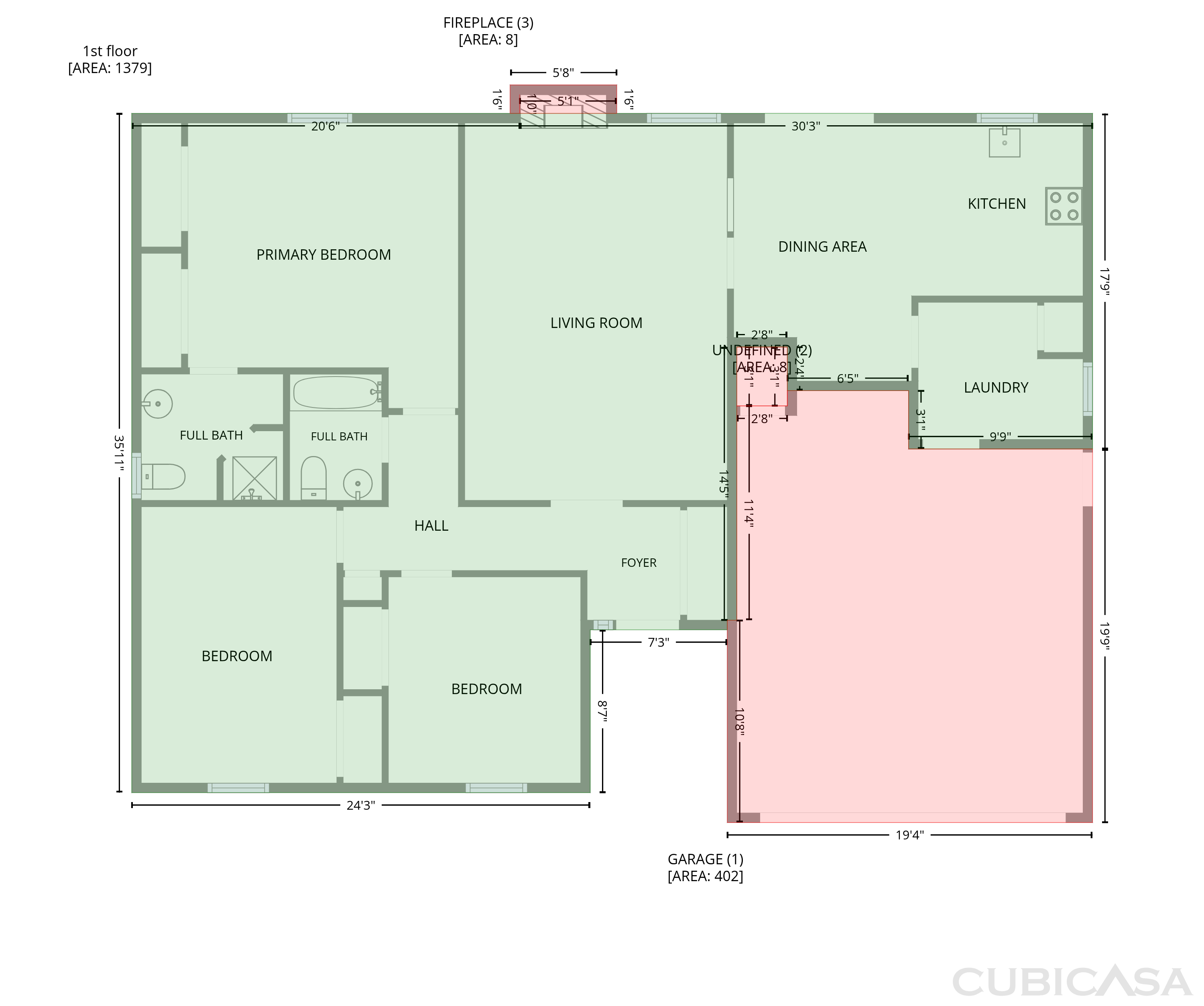 Main Floor of 3206 Lansbrook Ct, Duncan, OK