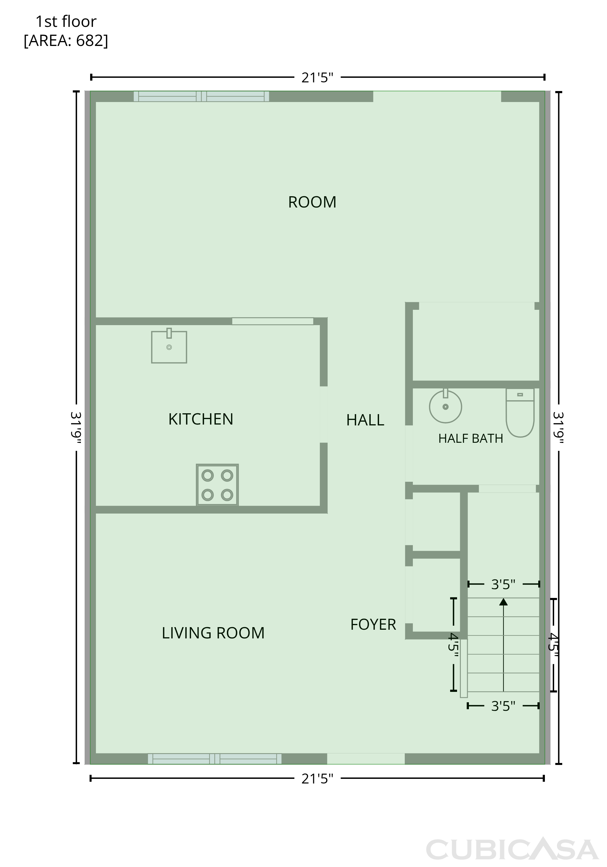 Main Floor of 260 Rolling Hills Pl, Lancaster, TX