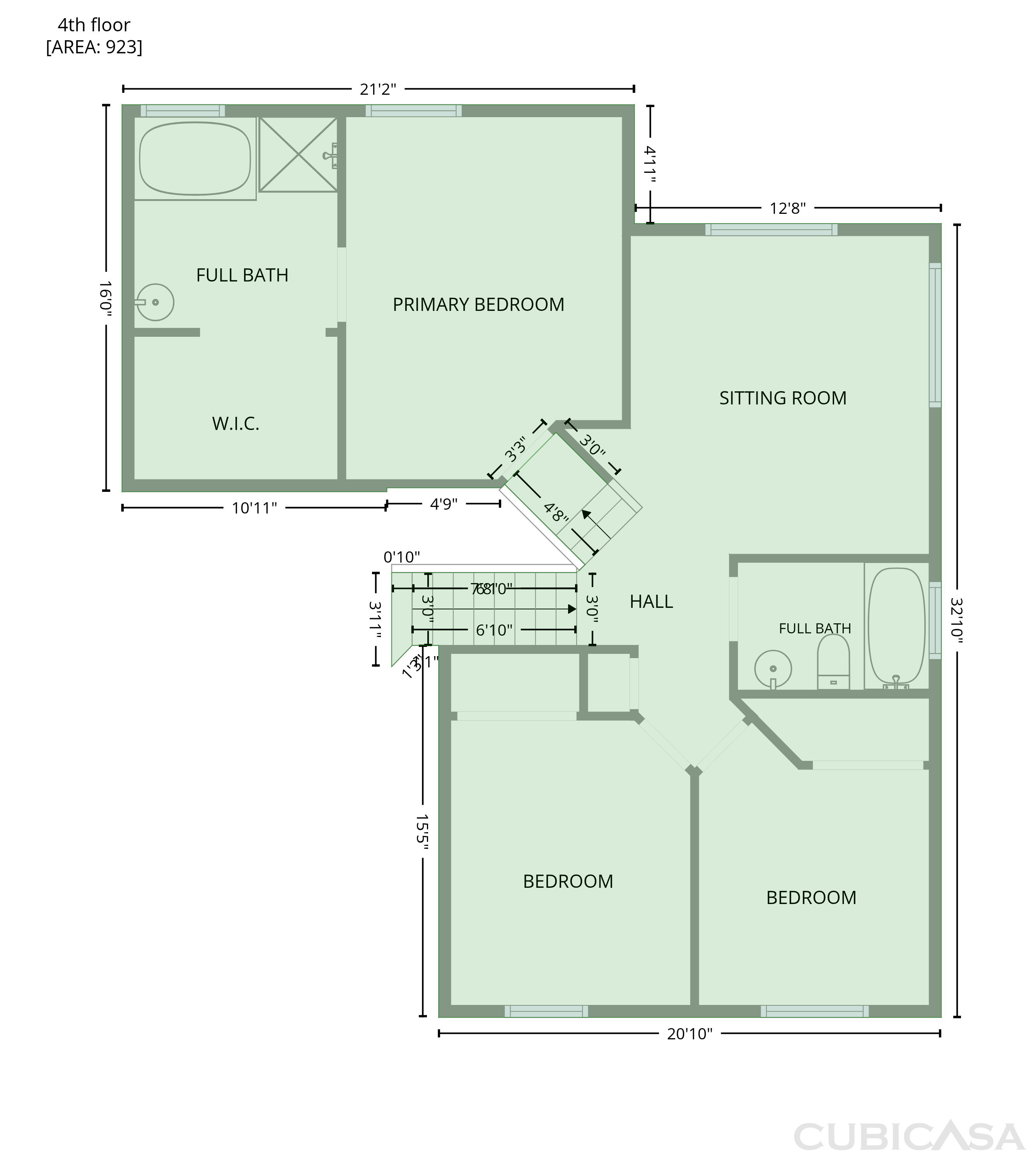 Floor 4 of 9624 Crosspointe Dr, Highlands Ranch, CO