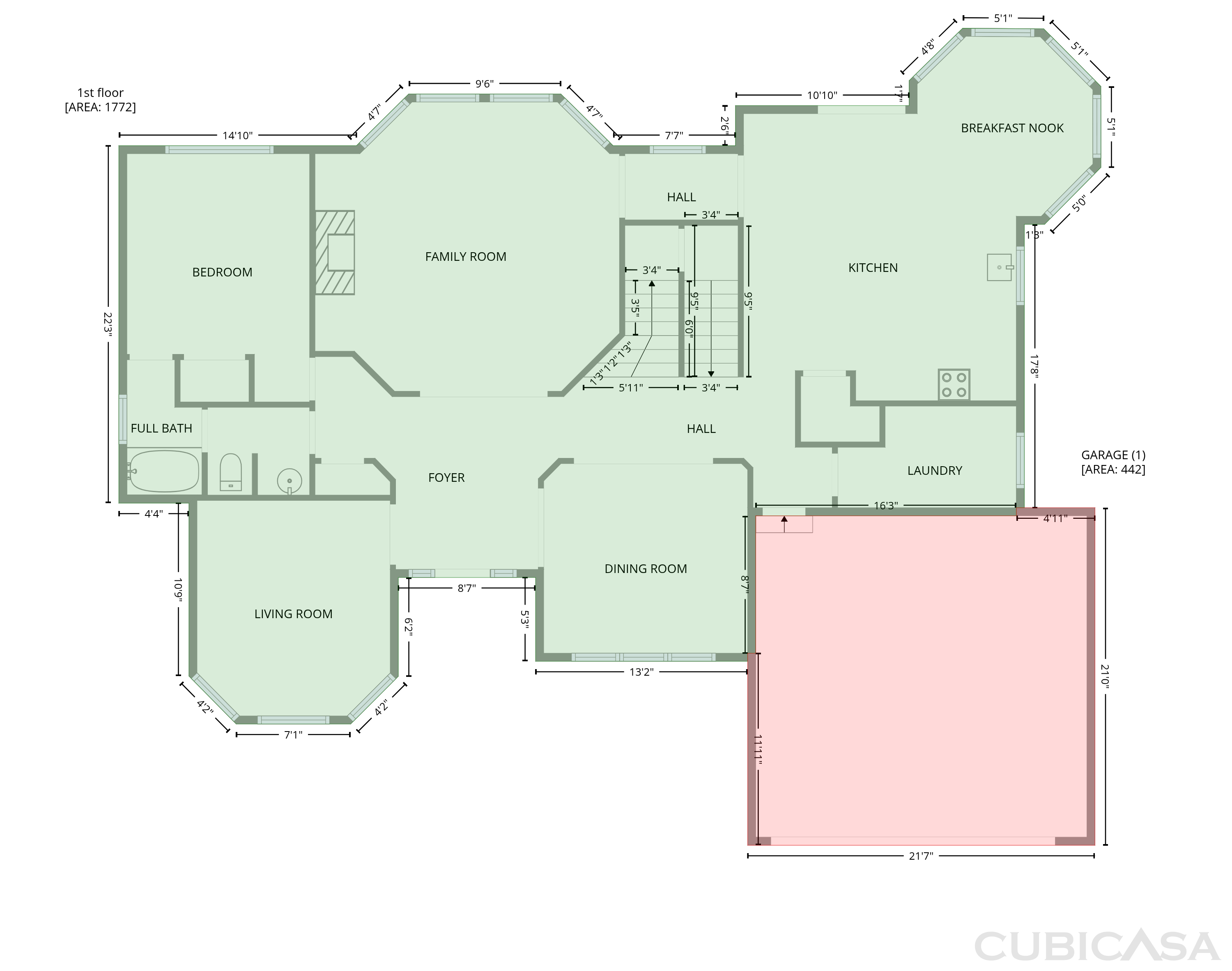 Second Floor of 1028 River Forest Pt, Lawrenceville, GA