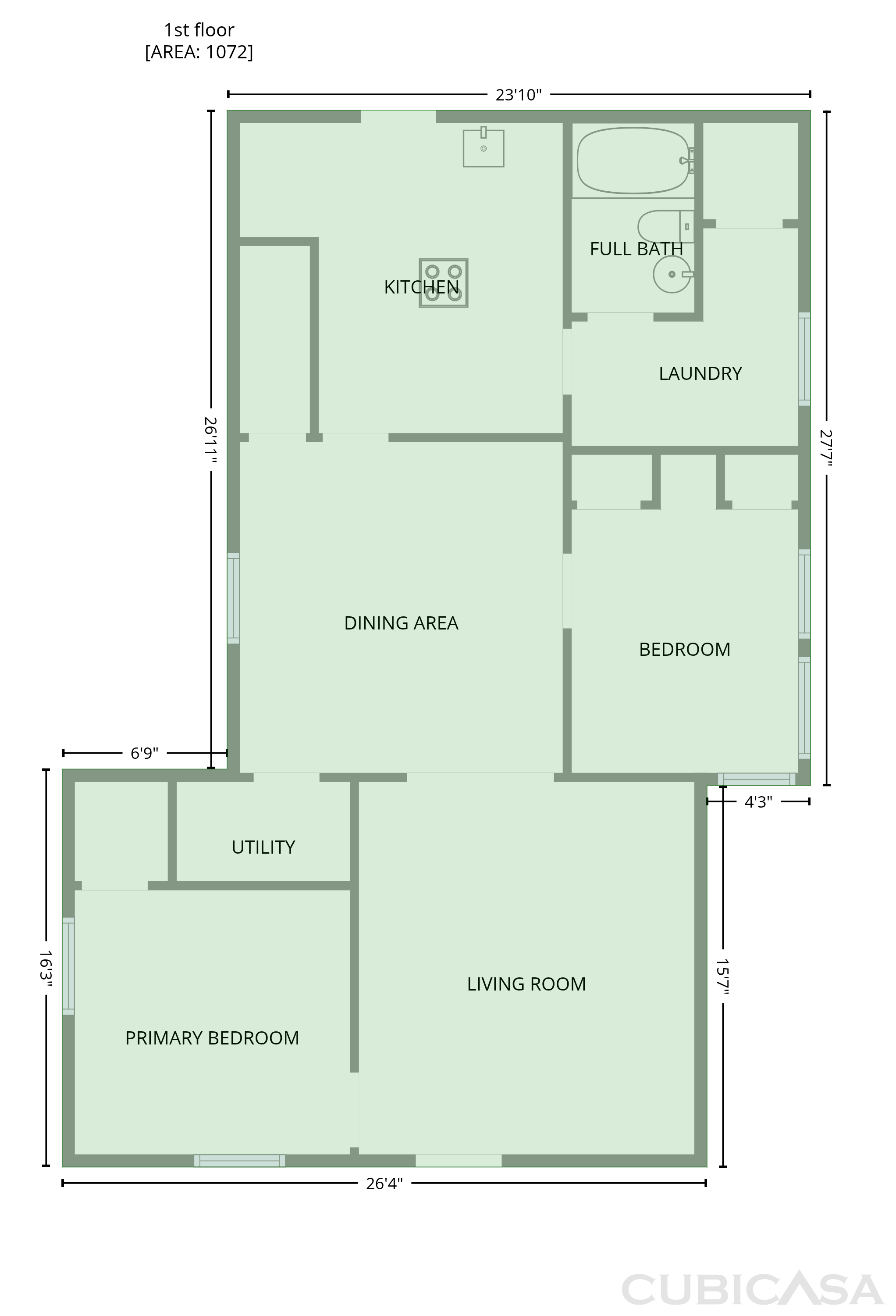 Main Floor of 911 S El Paso St, Colorado Springs, CO
