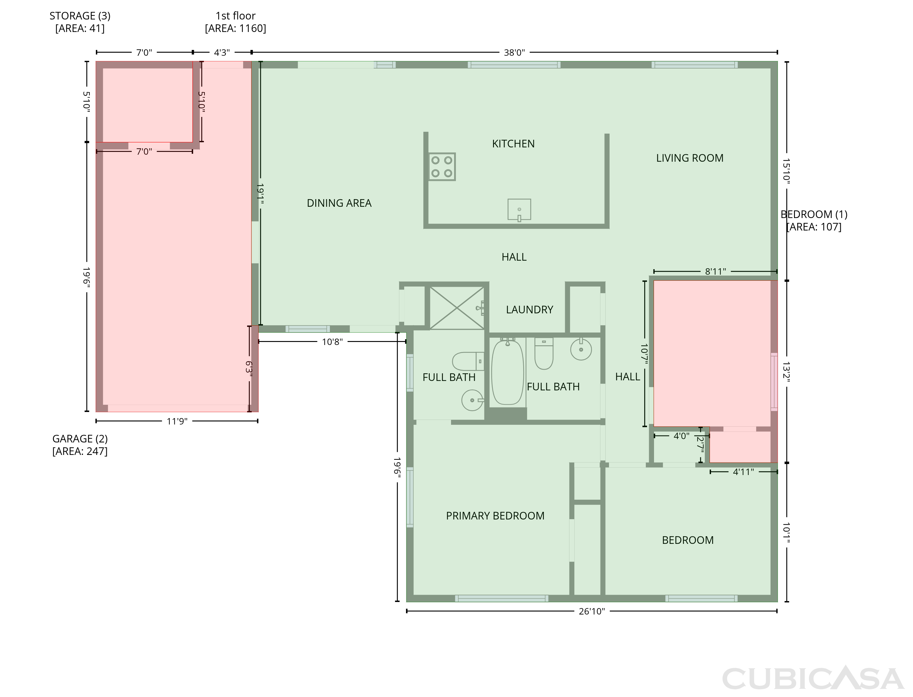 Main Floor of 5908 W Calavar Rd, Glendale, AZ