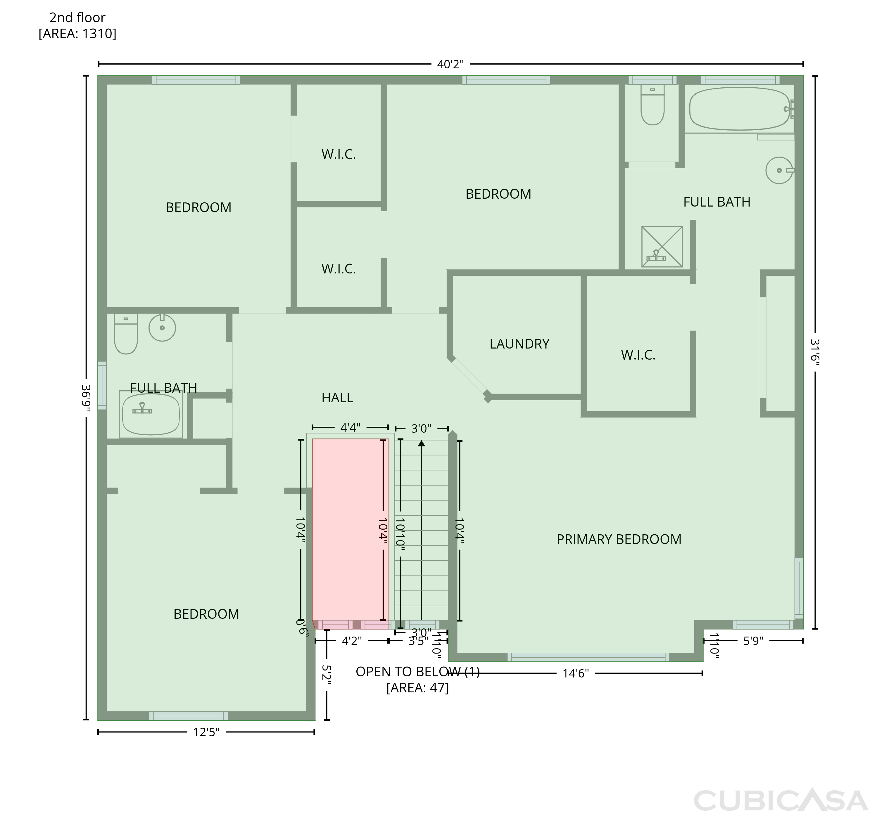 Third Floor of 745 Mount Massive St, Berthoud, CO