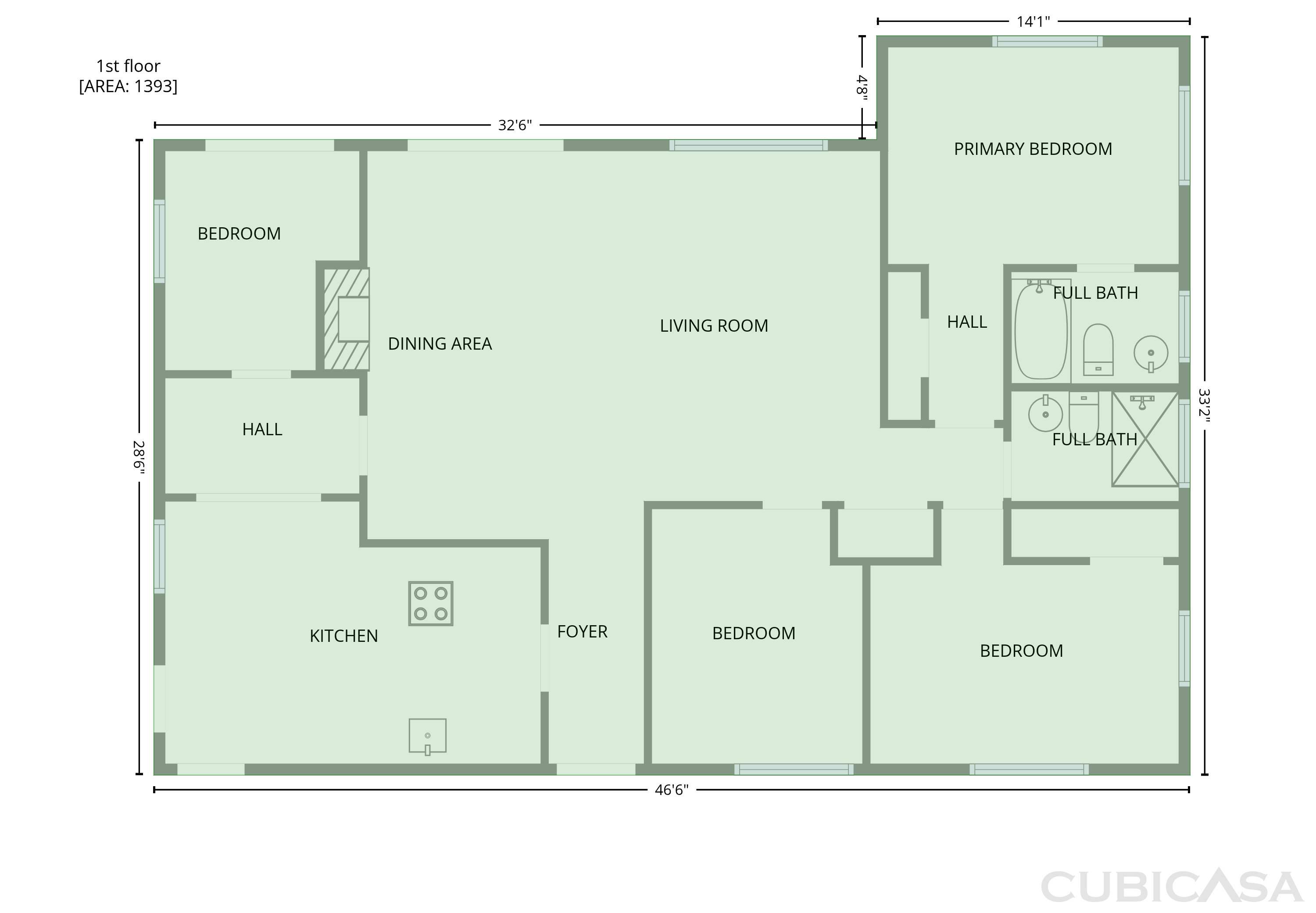 Main Floor of 1007 E Citrus Edge St, Azusa, CA