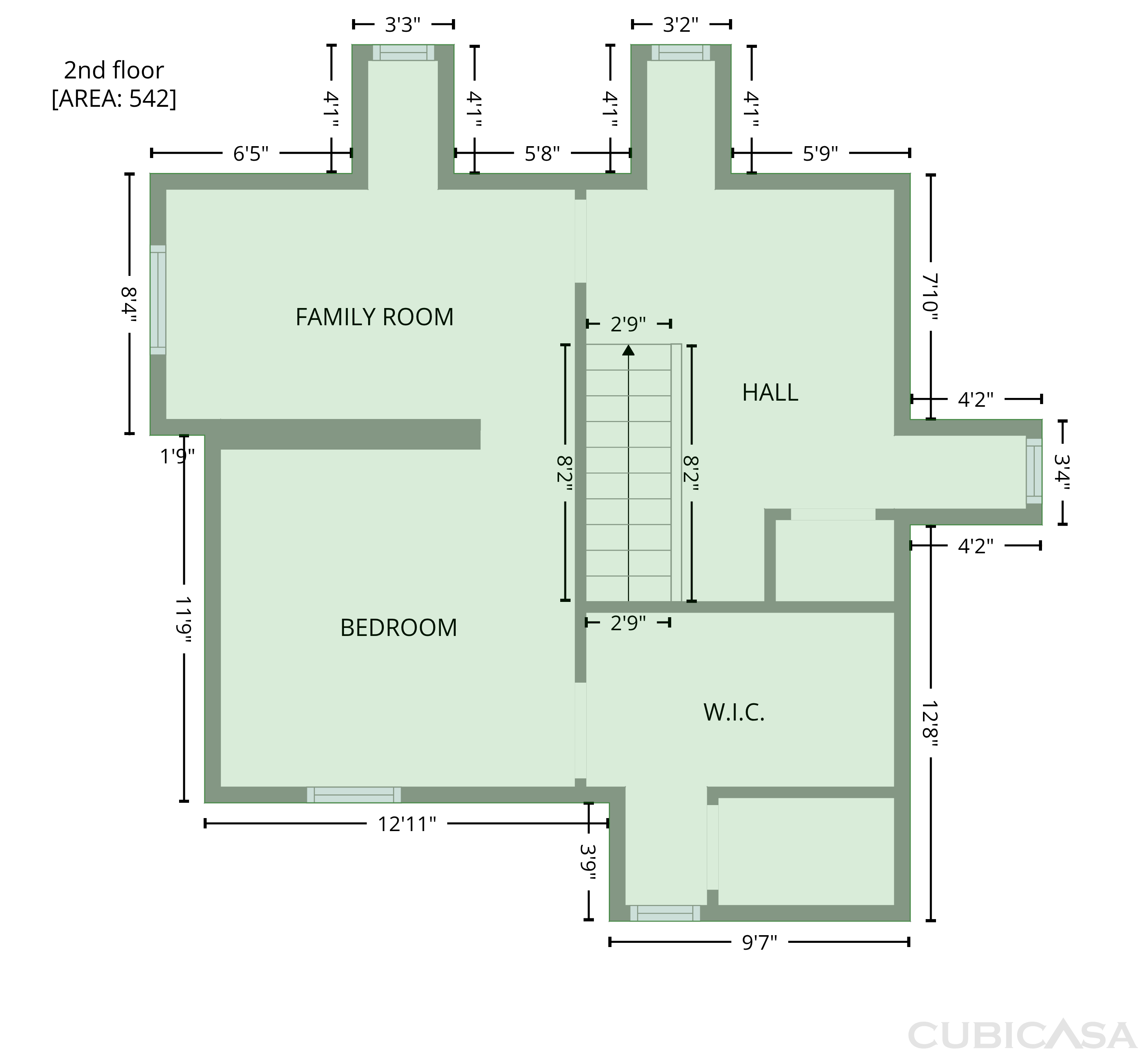Second Floor of 506 S Foley St, Seymour, TX