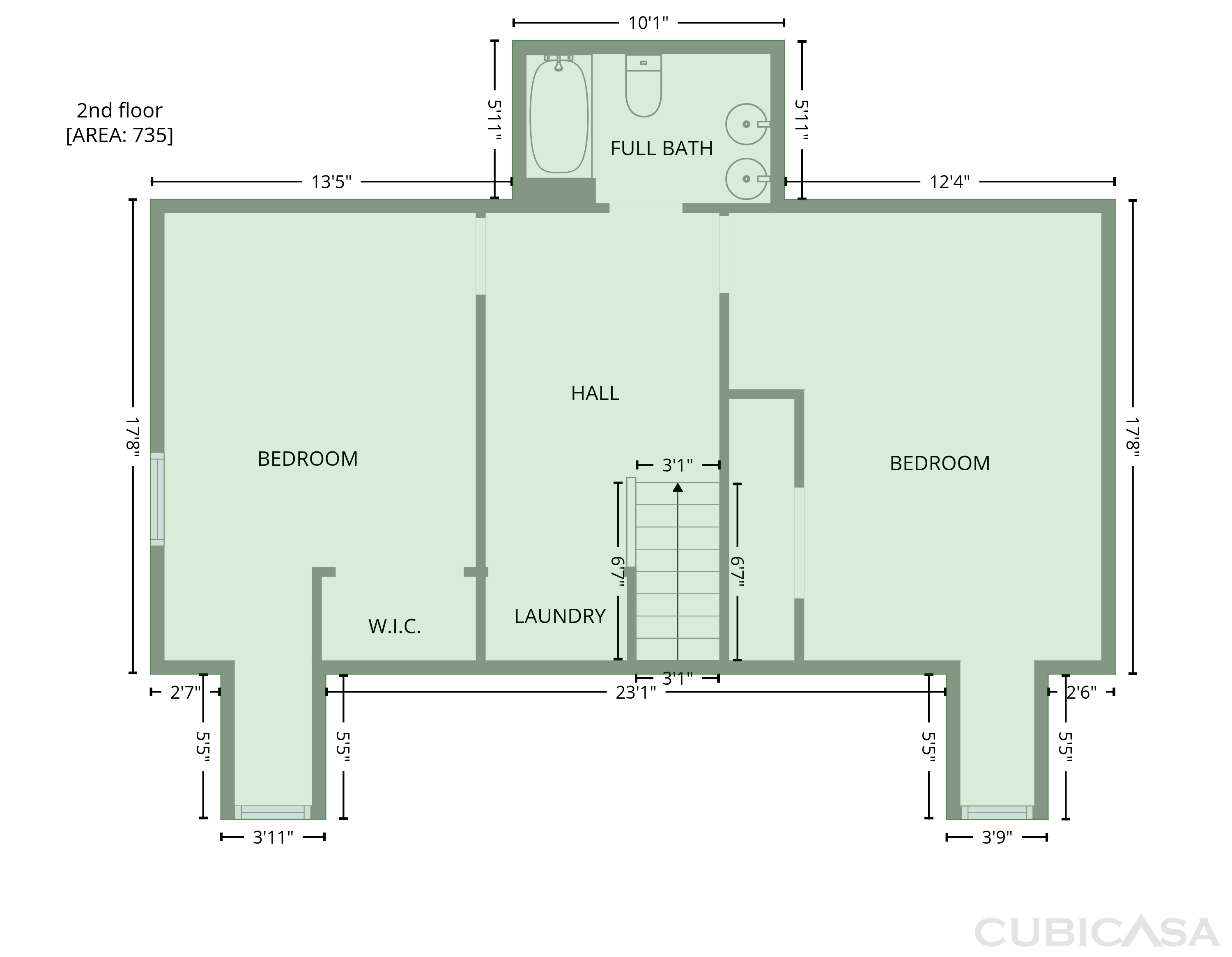 Second Floor of 216 Cross Current Ln, Raleigh, NC