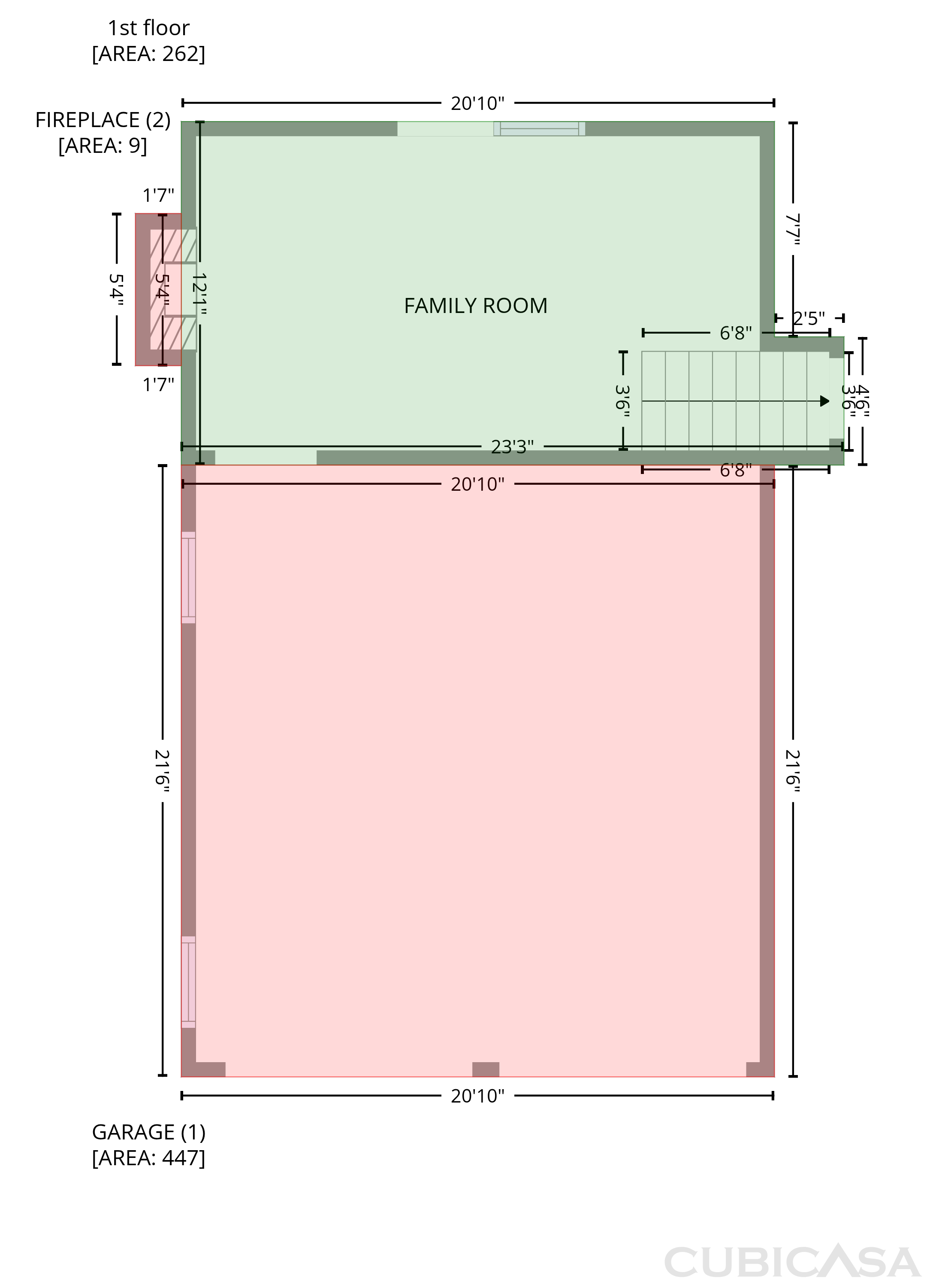 Main Floor of 1271 Seven Springs Cir, Marietta, GA