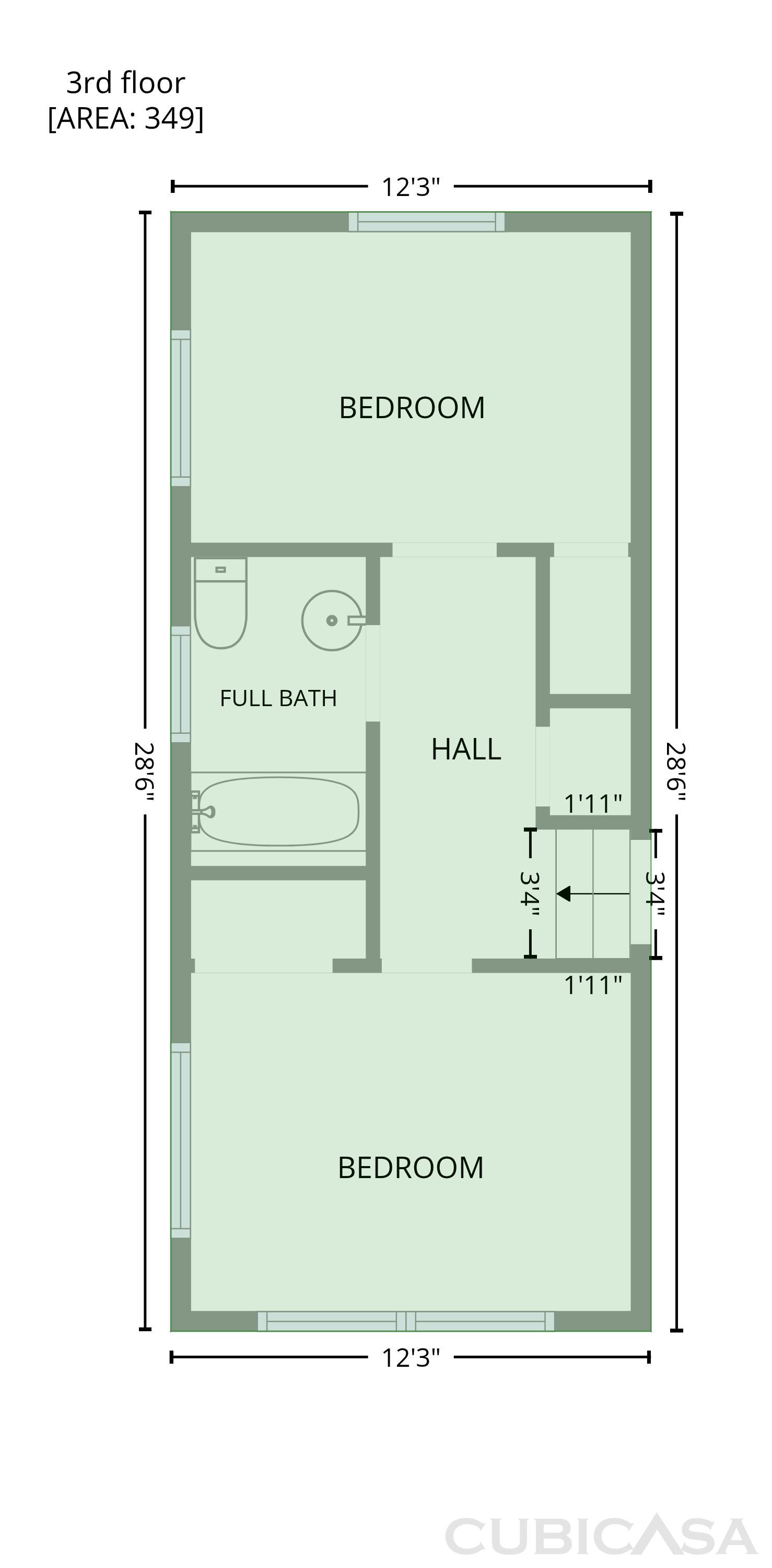 Floor 4 of 3454 Primrose Pl, Decatur, GA