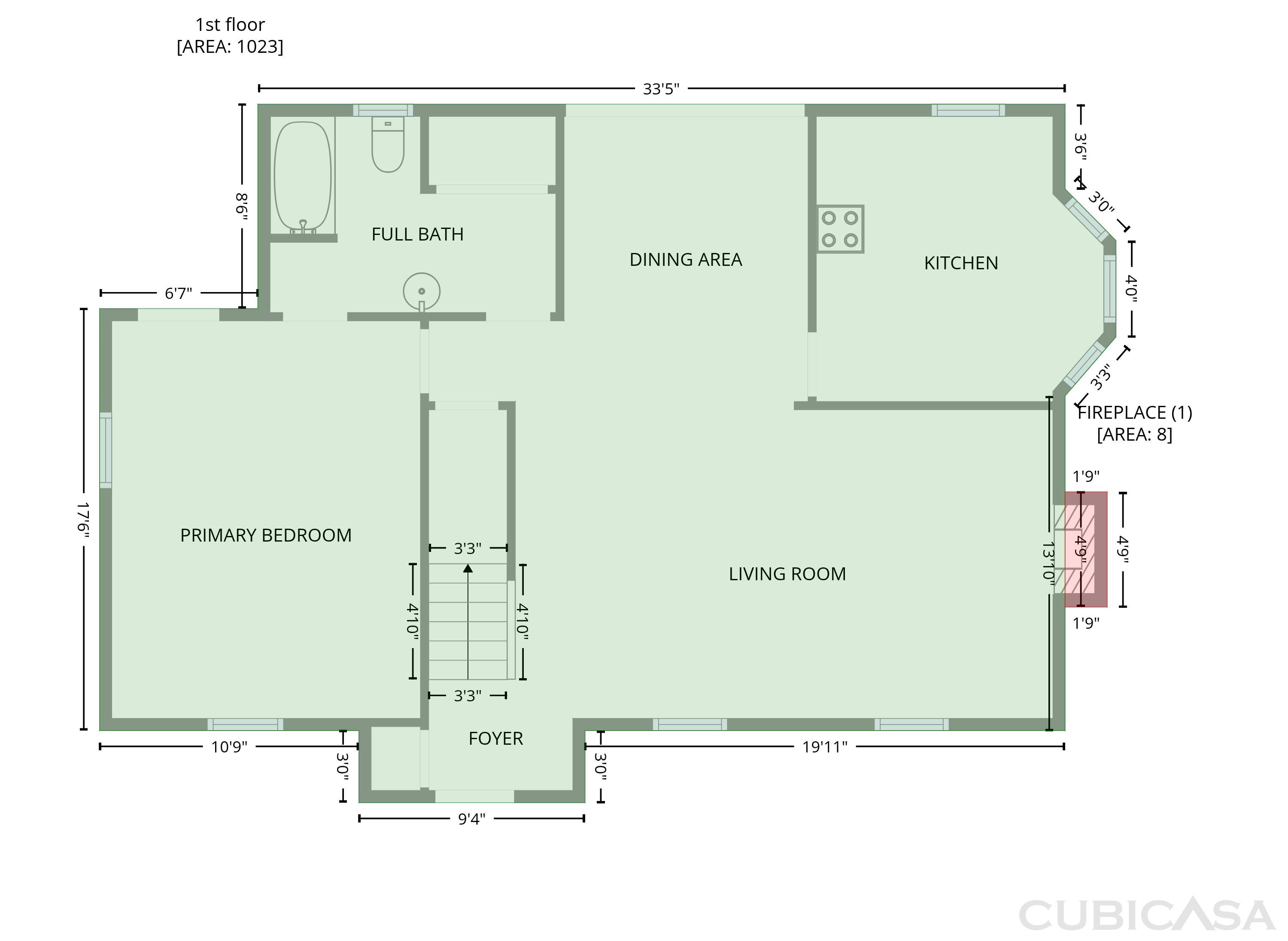 Main Floor of 260 Woodwinds Dr, Columbia, SC
