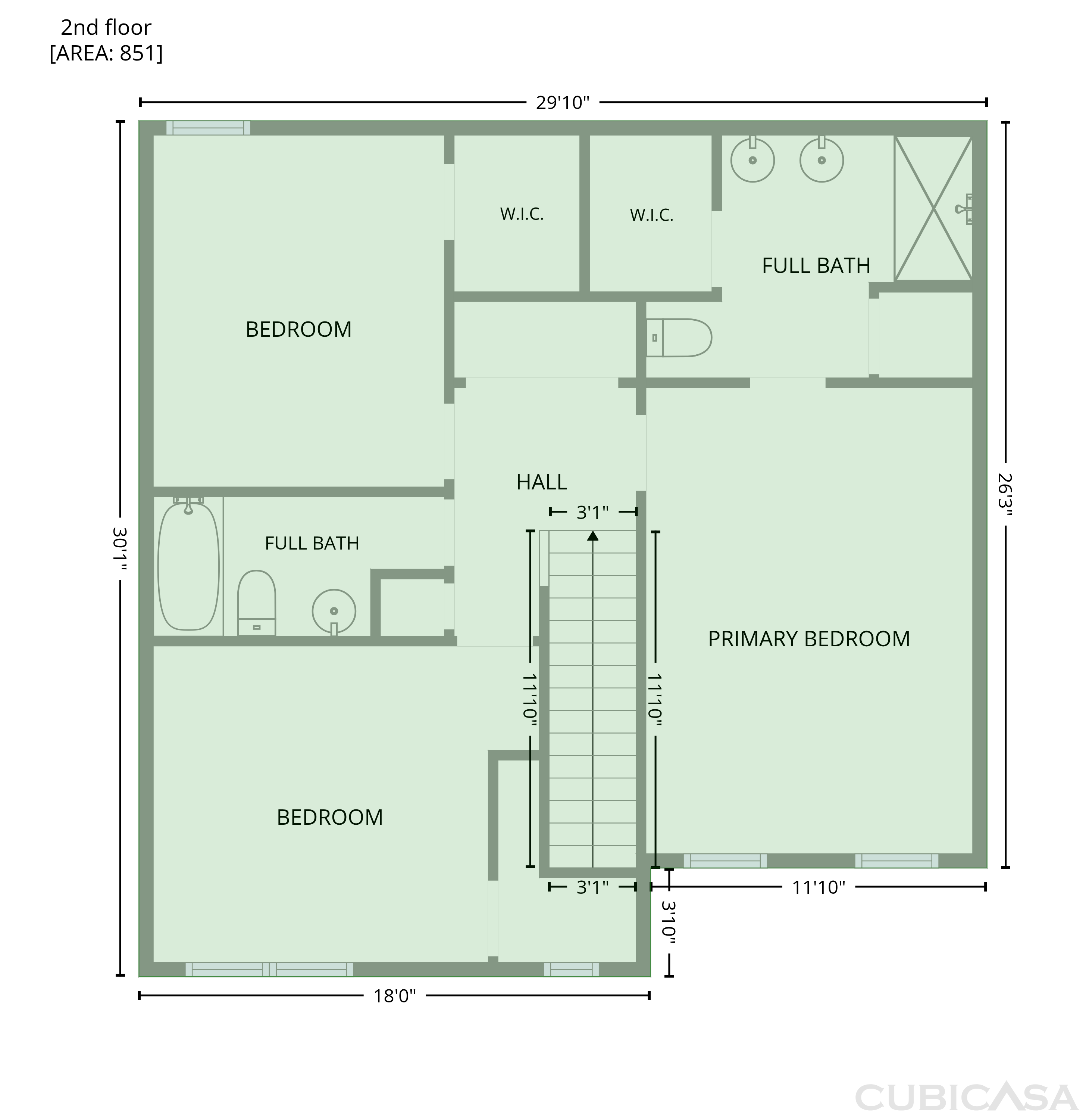 Second Floor of 7244 Finnigan Rd, Charlotte, NC