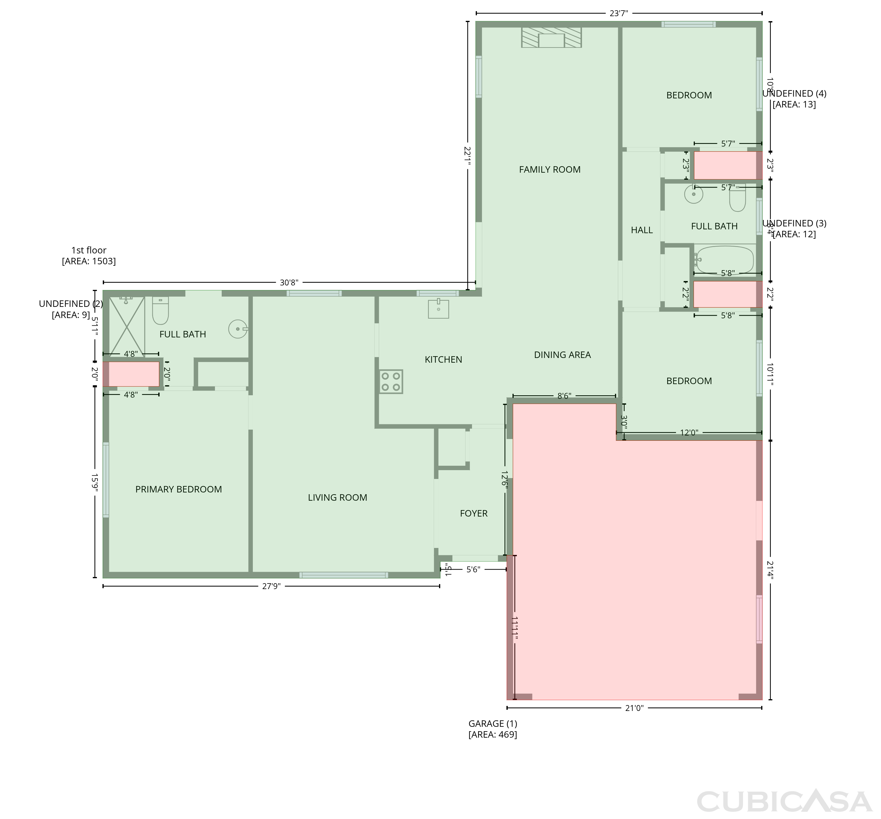 Main Floor of 8351 Kipling Ct, Jacksonville, FL