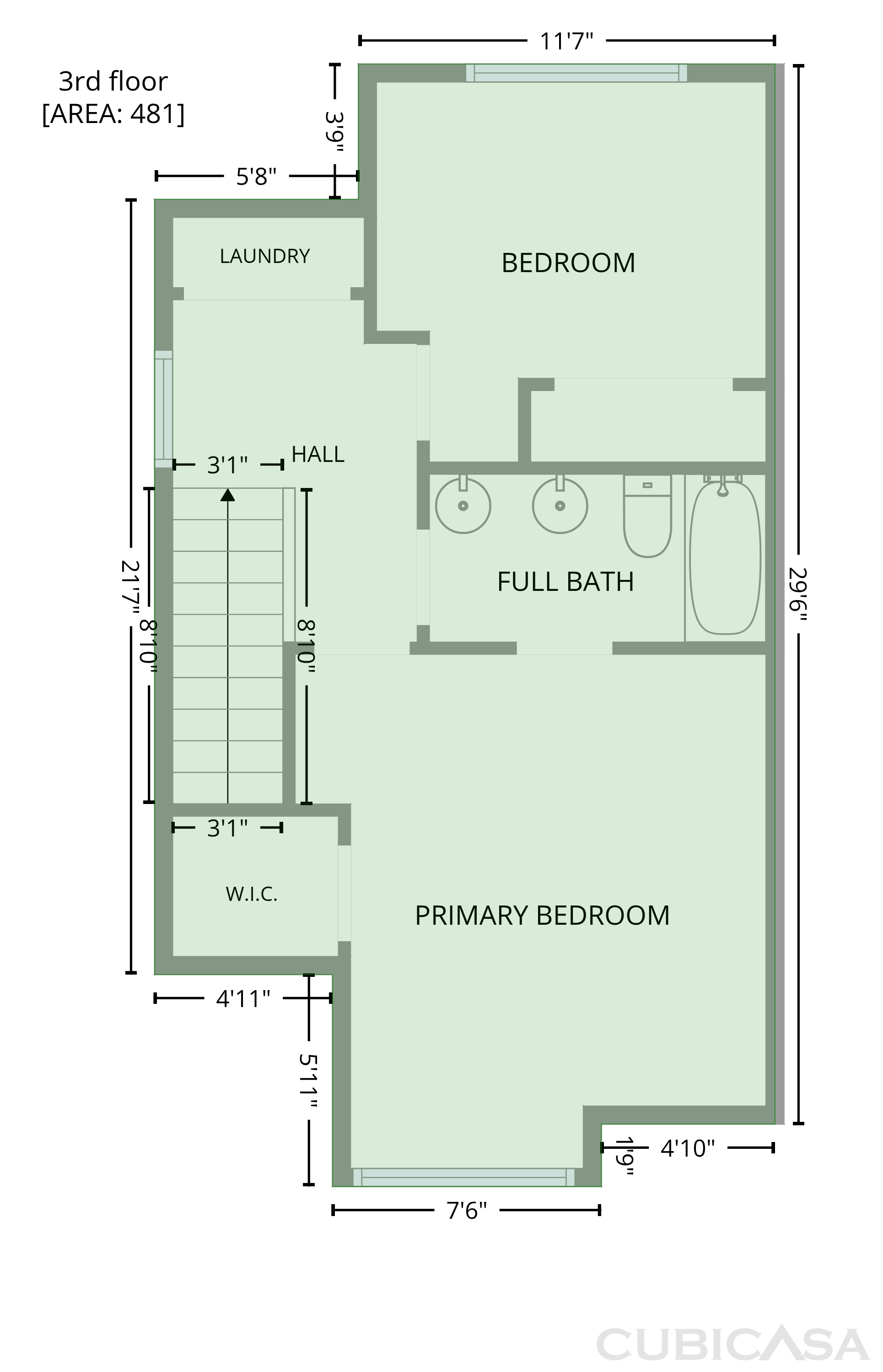 Third Floor of 8504 Nesbit Ave N, Seattle, WA