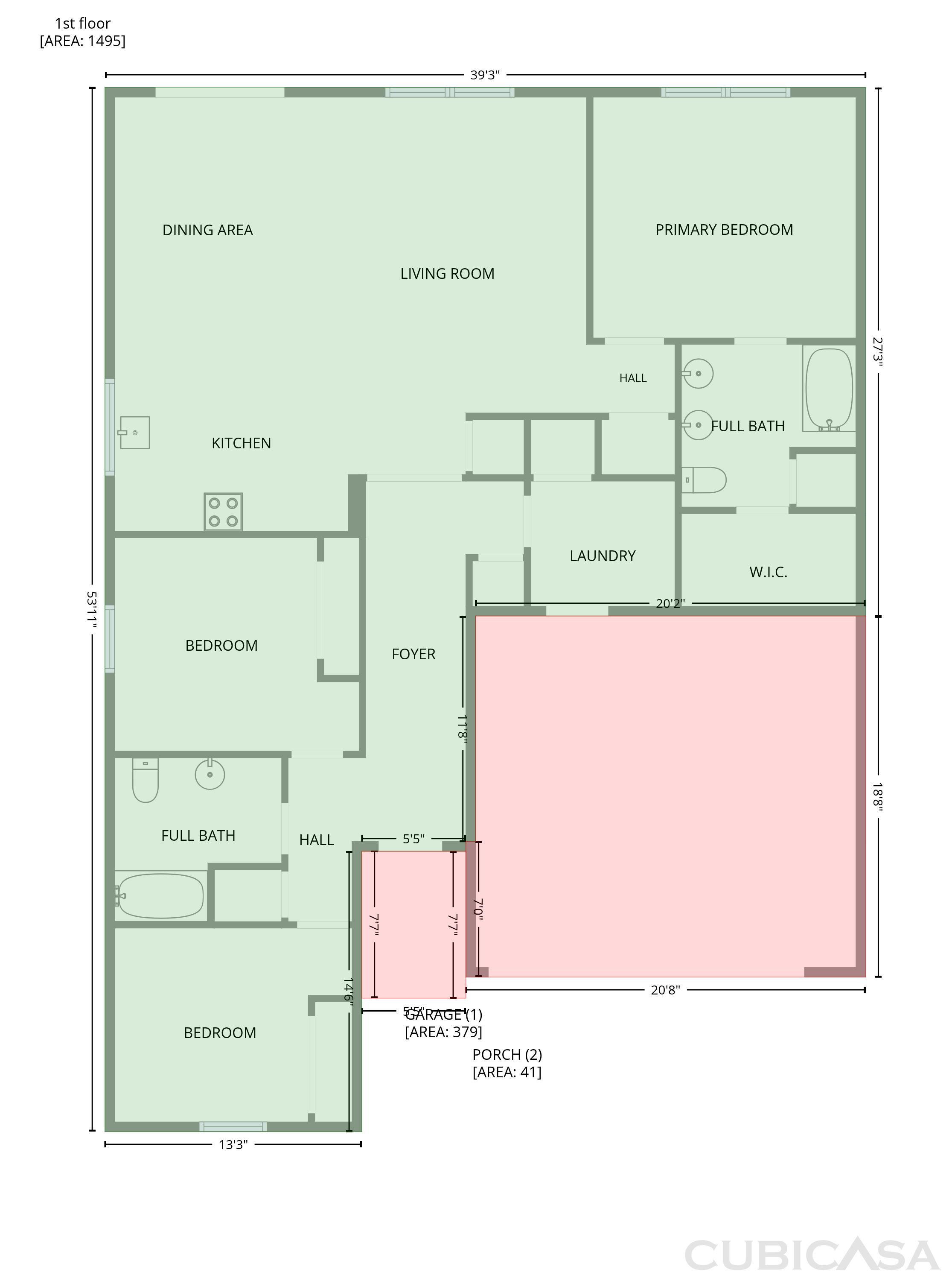 Main Floor of 2367 Biscotto Cir, Davenport, FL