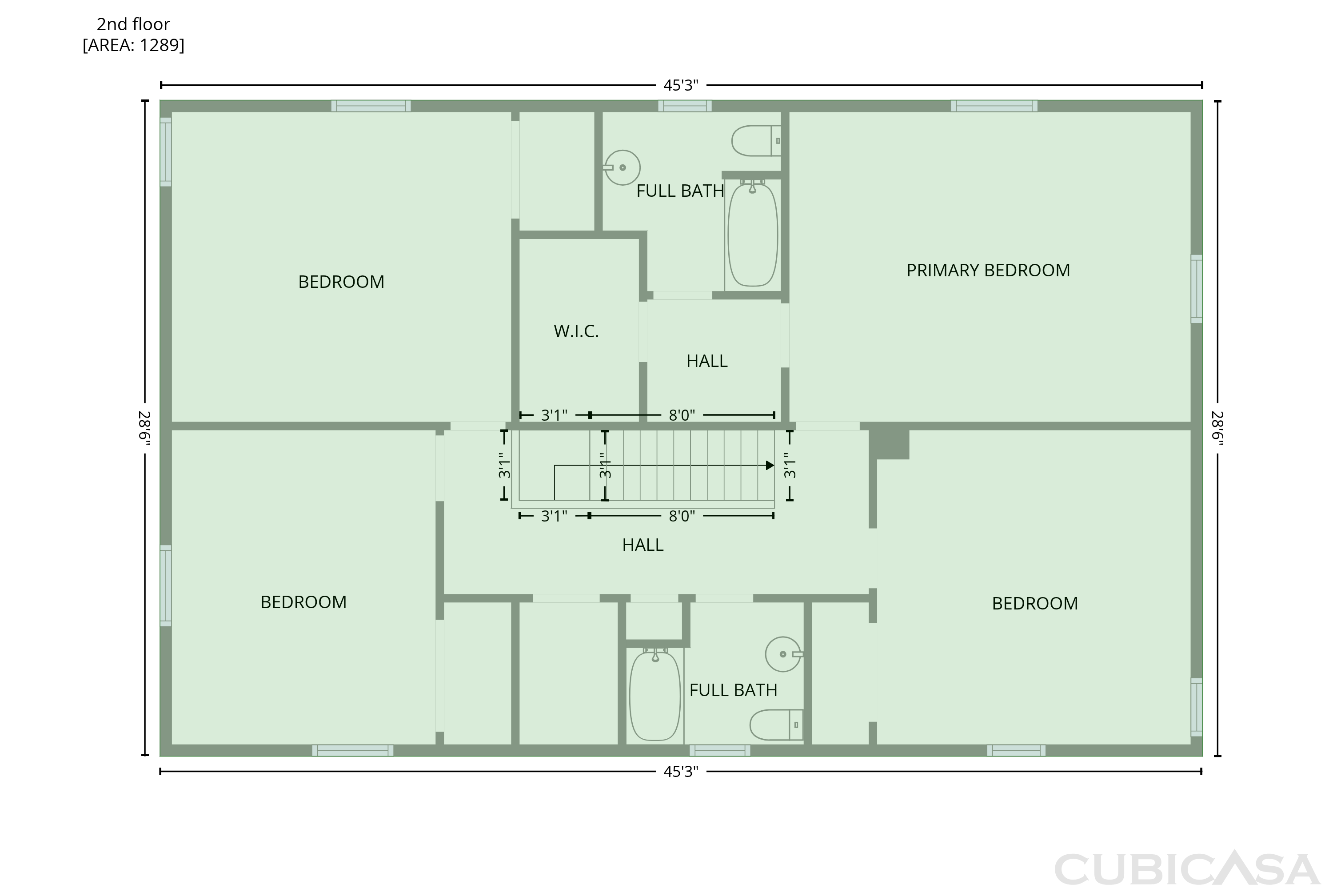 Second Floor of 7836 Wawasee Dr, Indianapolis, IN