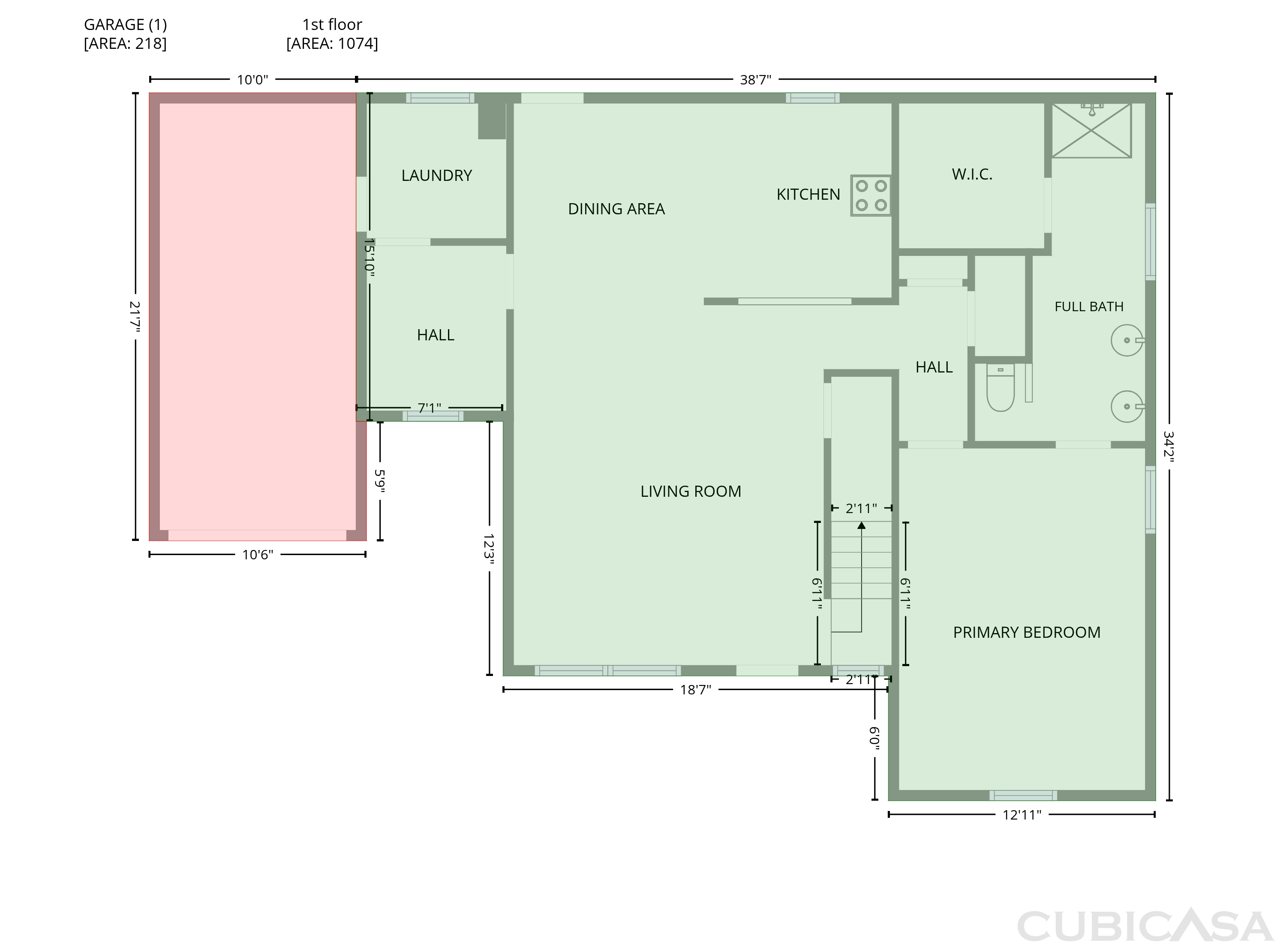 Main Floor of 8317 Moritz Dr, Stokesdale, NC