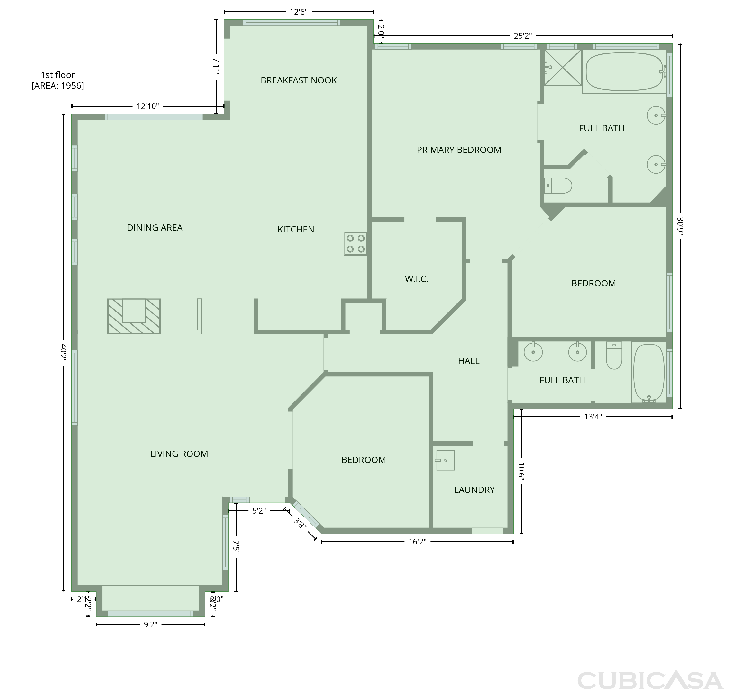 Main Floor of 3309 Mokelumne Ct, Modesto, CA