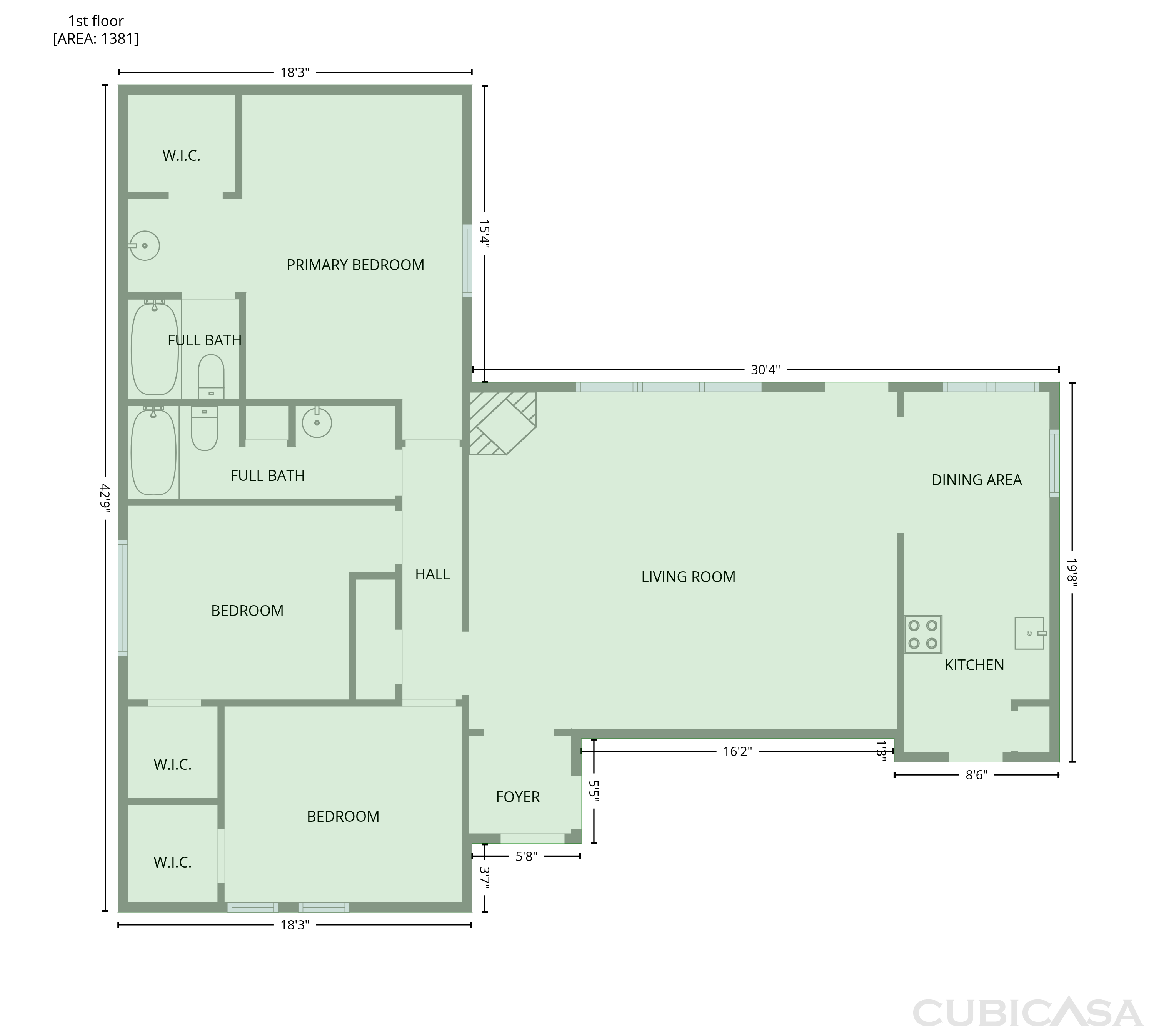 Main Floor of 17110 Golf Club Dr, Crosby, TX
