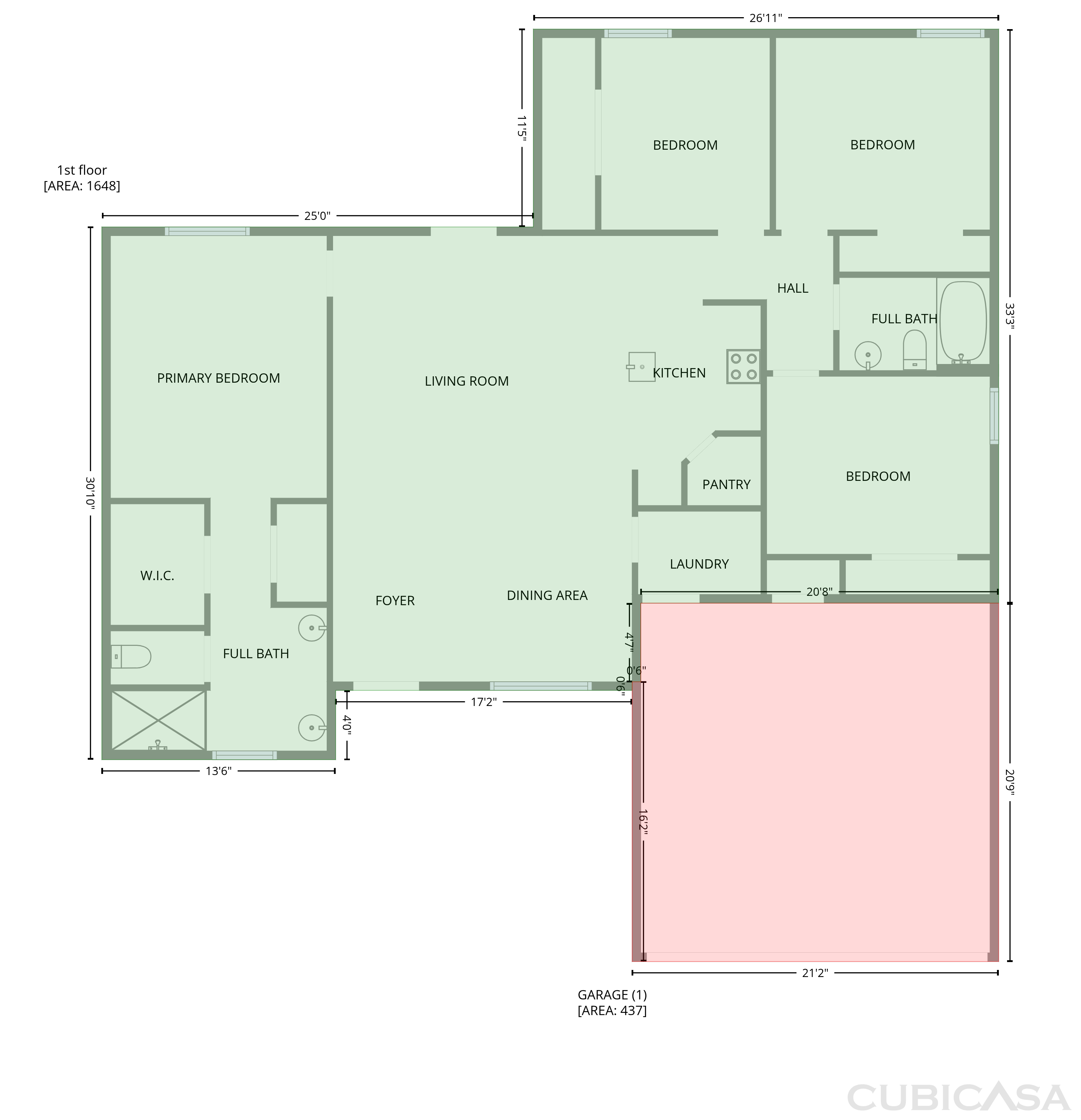 Main Floor of 446 Cinnamon Dr, Kissimmee, FL