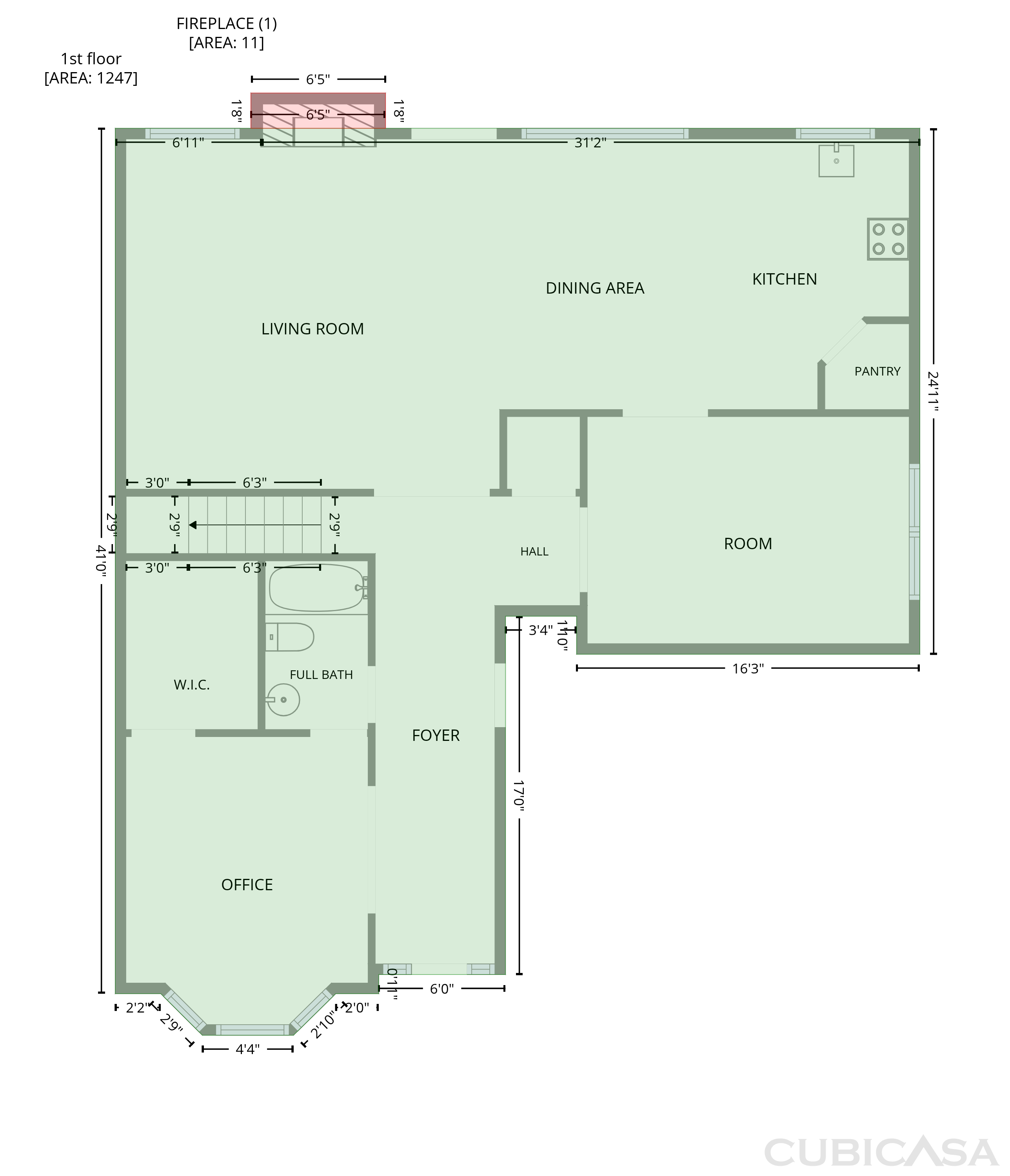 Main Floor of 330 Oxnard Cir SW, Atlanta, GA
