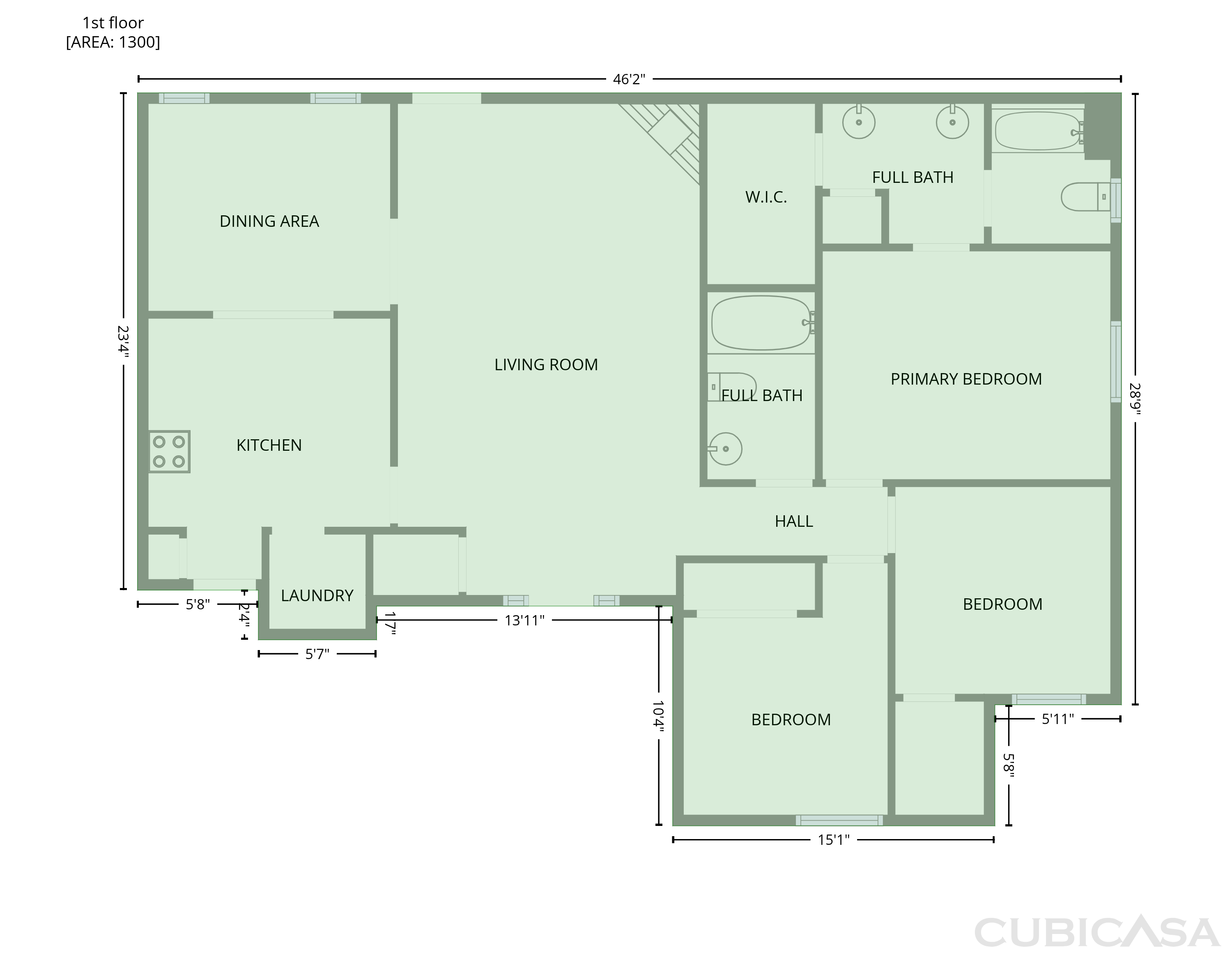 Main Floor of 161 Patterdale Pl, Benson, NC