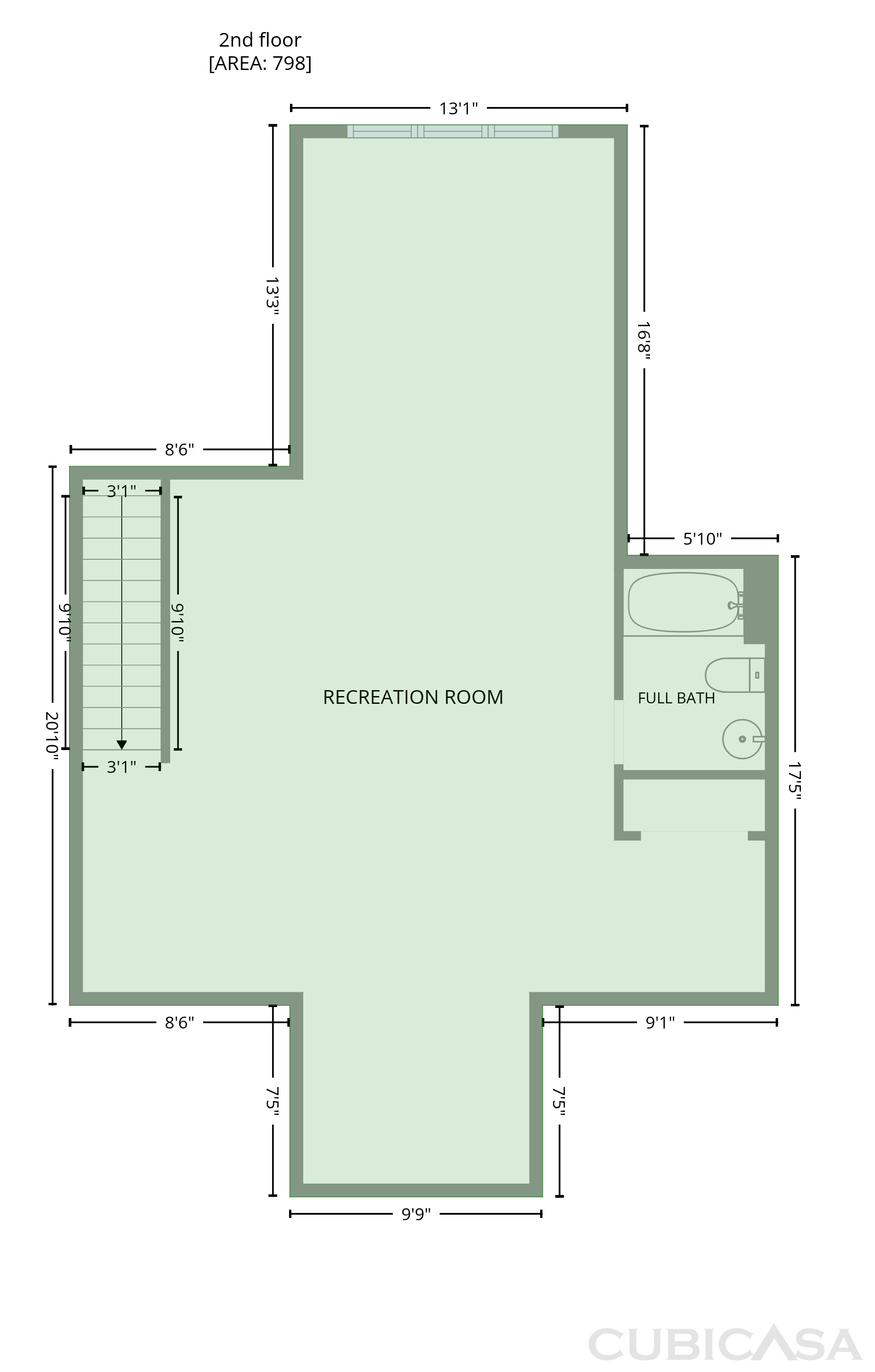Second Floor of 15203 Gathering Ct, Charlotte, NC