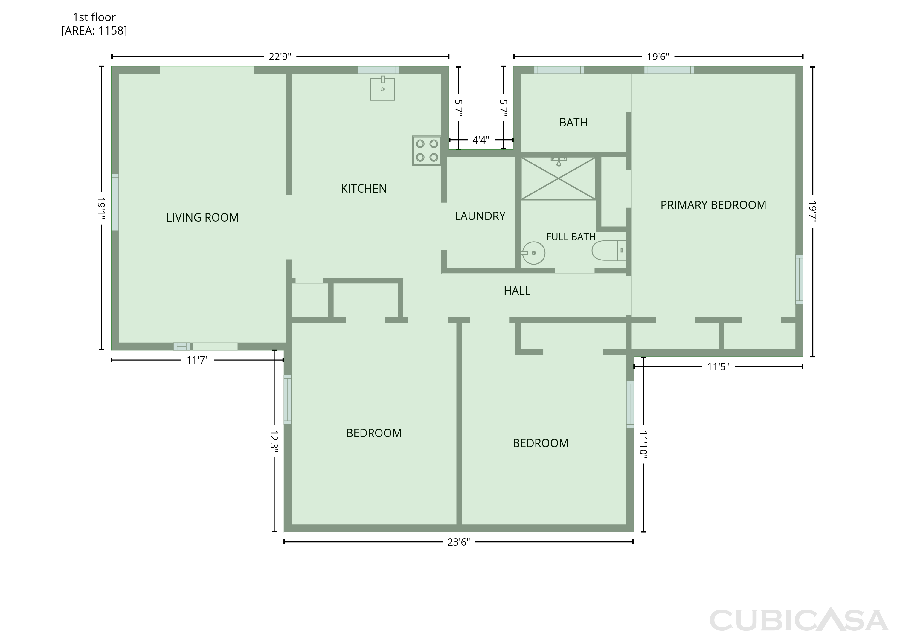Main Floor of 404 W Yellow Wood Dr, Simpsonville, SC