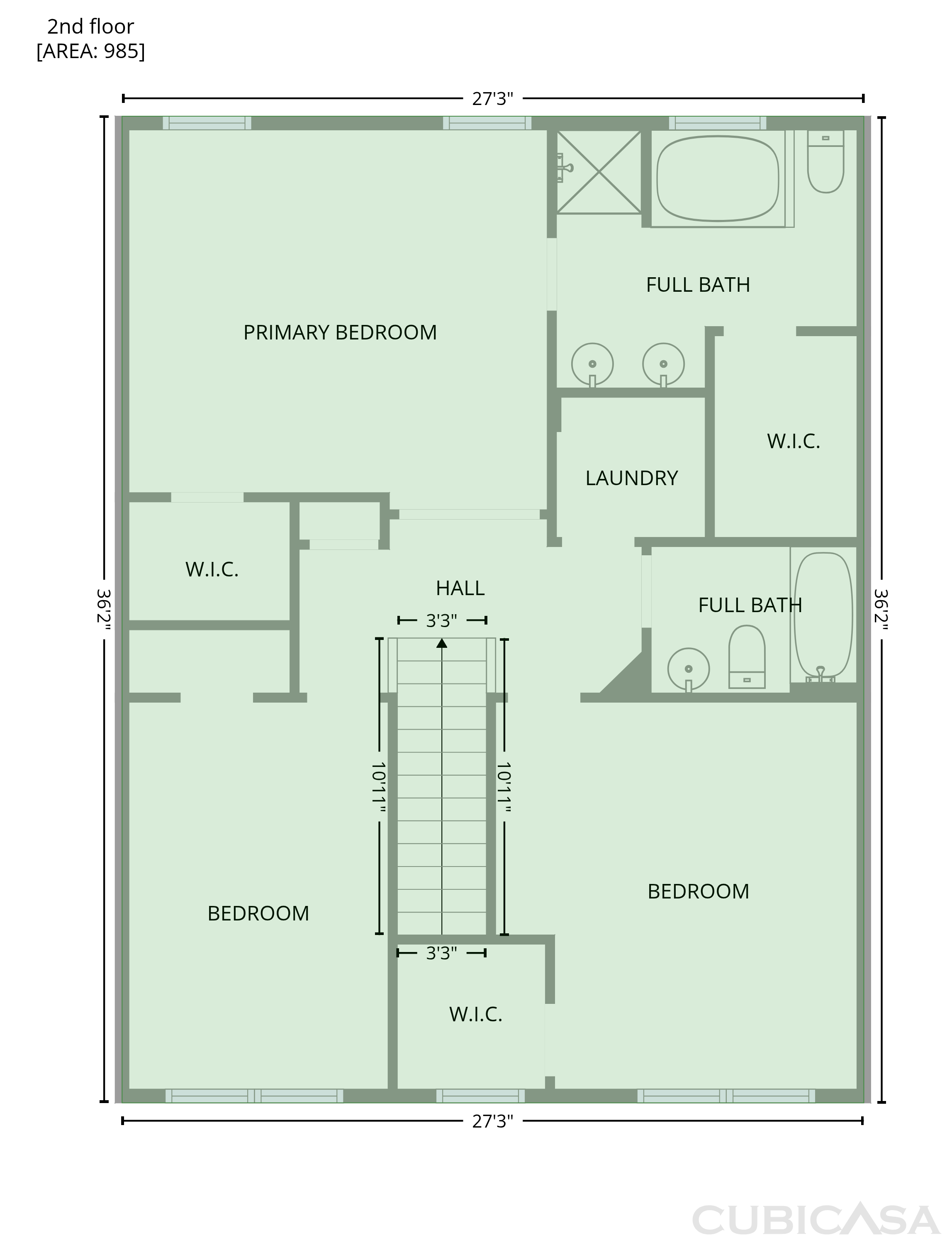 Second Floor of 3713 Banana Ln, Midlothian, VA
