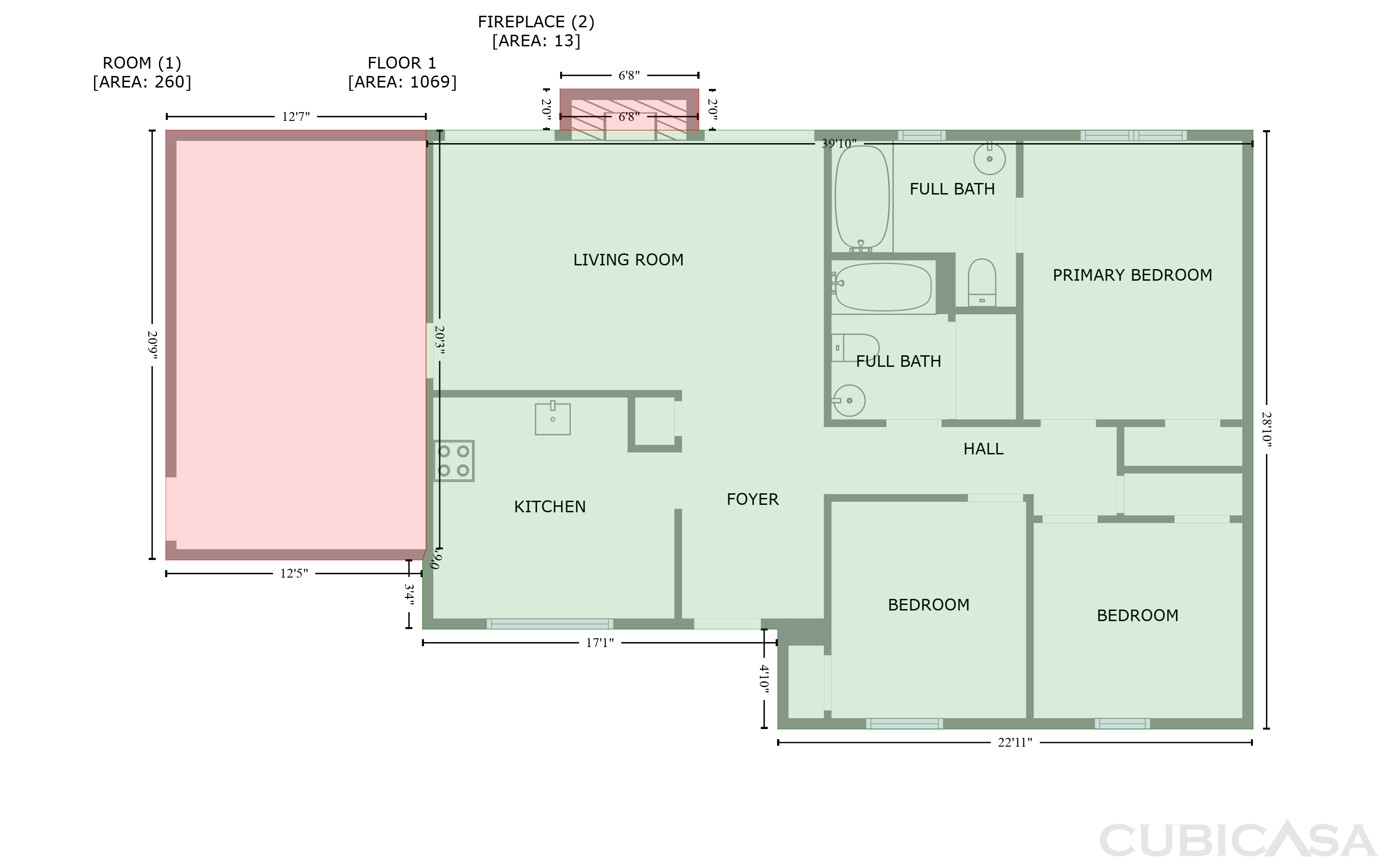 Main Floor of 4727 Garden Hills Dr, Stone Mountain, GA