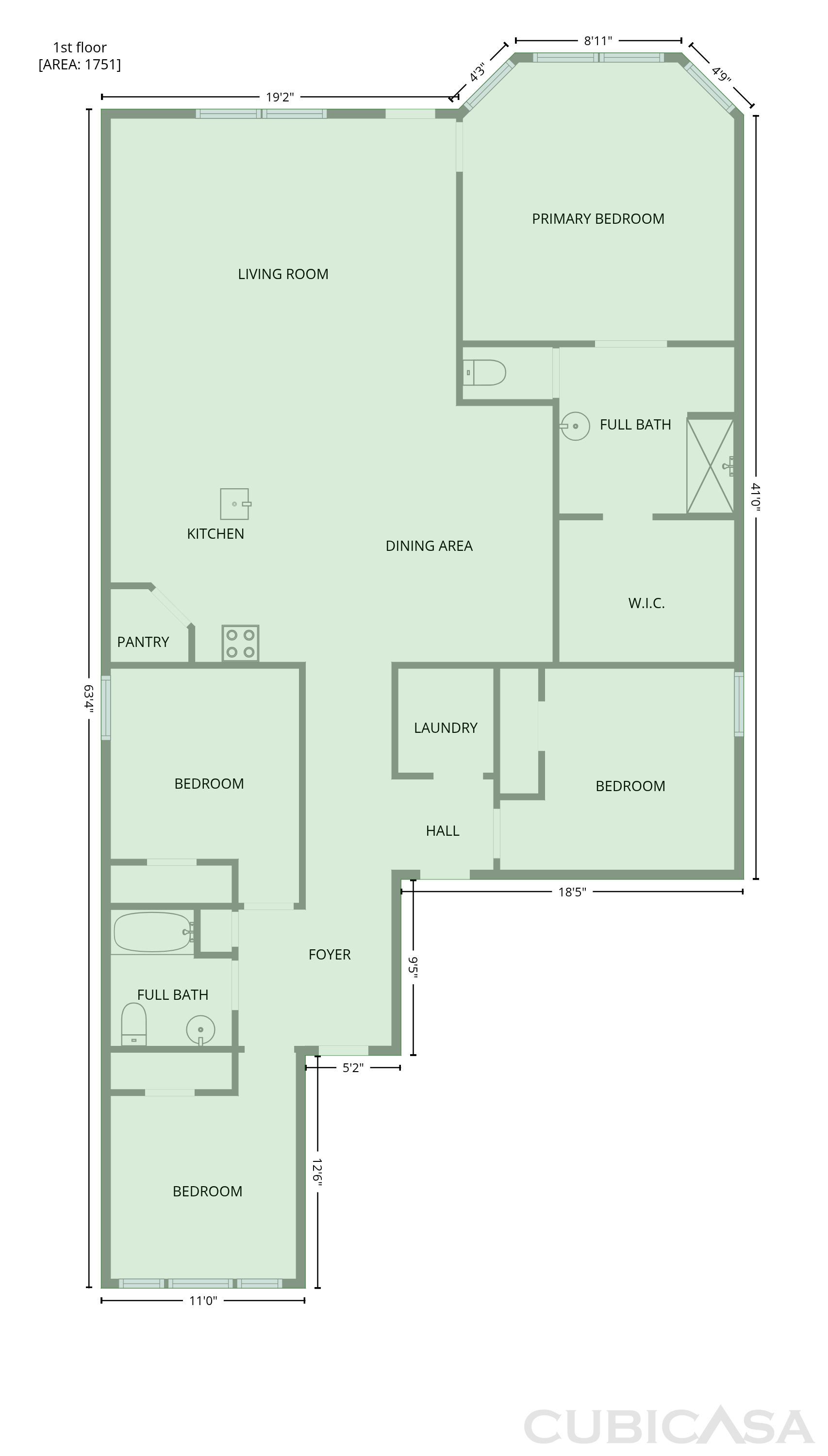 Main Floor of 823 Deerhurst Ln, Magnolia, TX