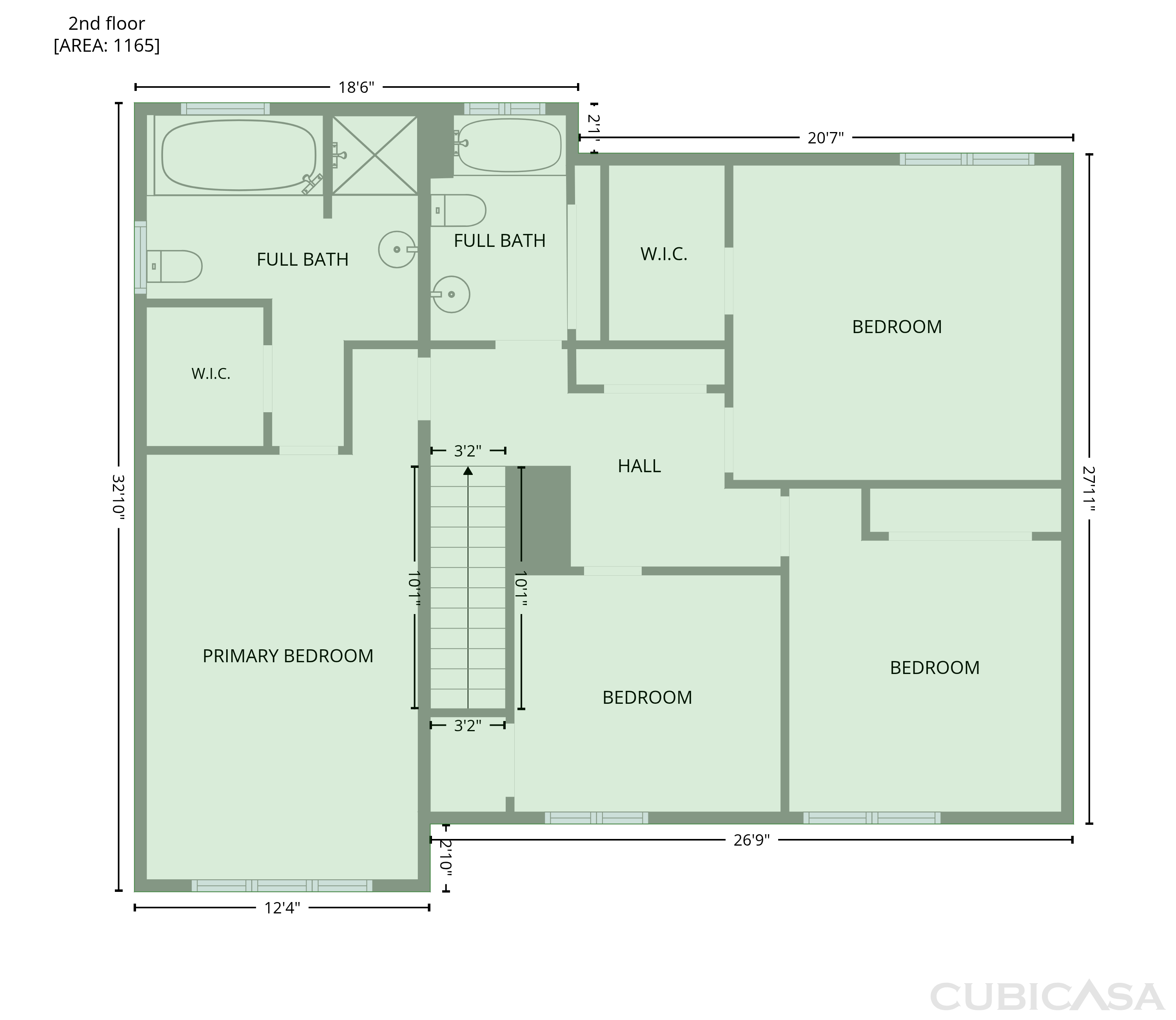 Third Floor of 305 Old Tree Trce, Roswell, GA