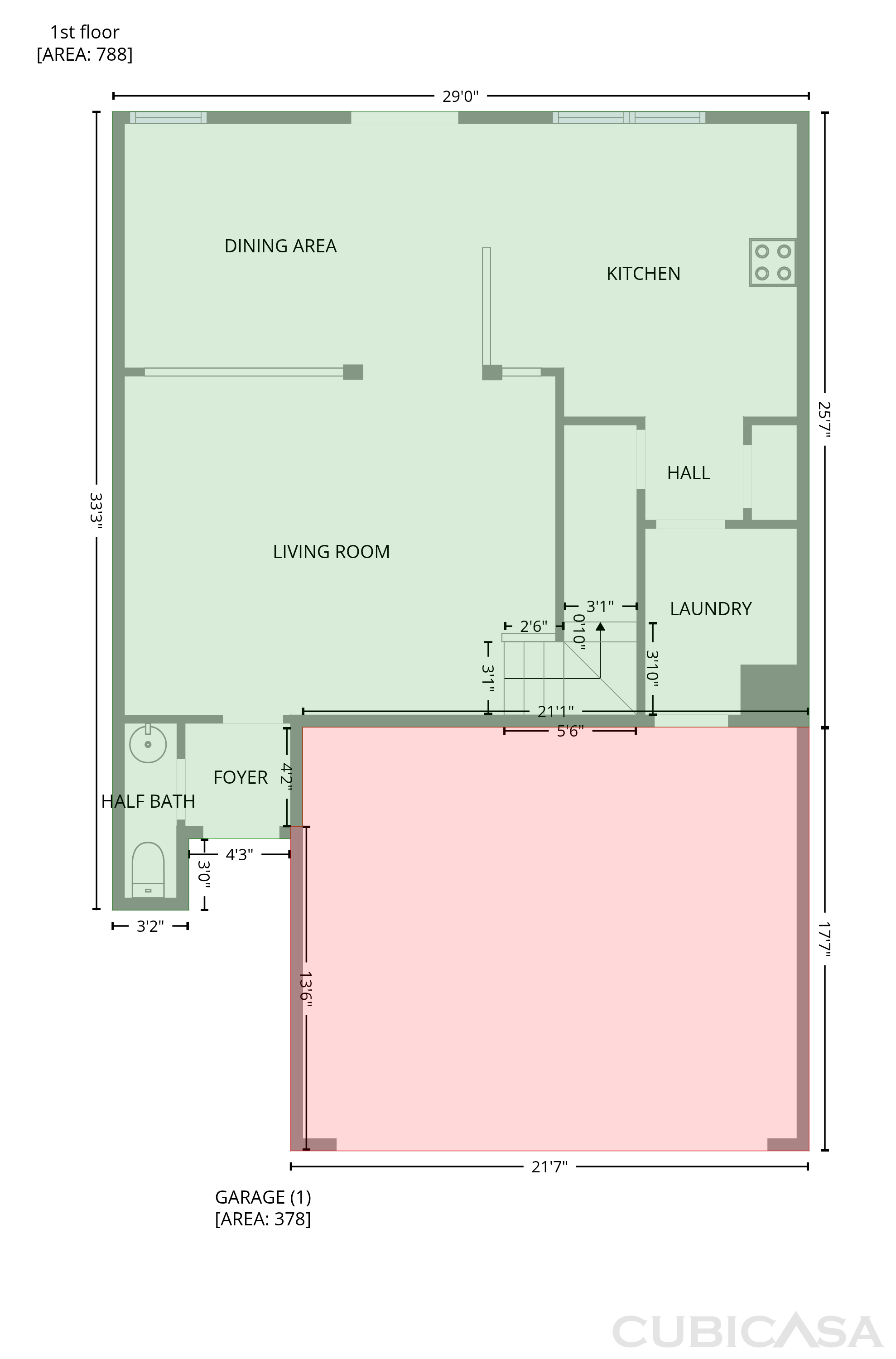 Main Floor of 5894 E Sanderling Dr, Tucson, AZ