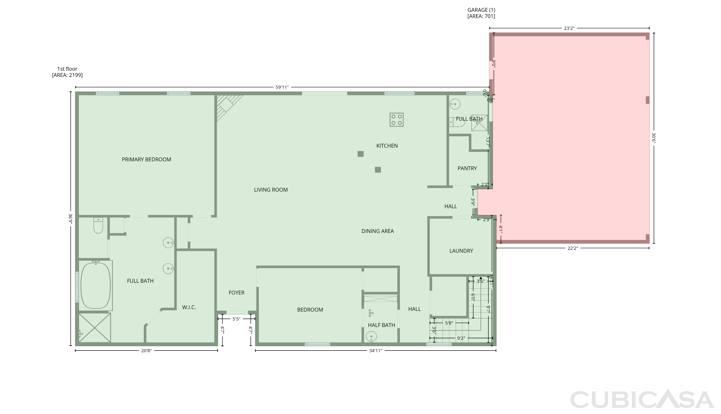 Main Floor of 6041 King Trl, Corpus Christi, TX