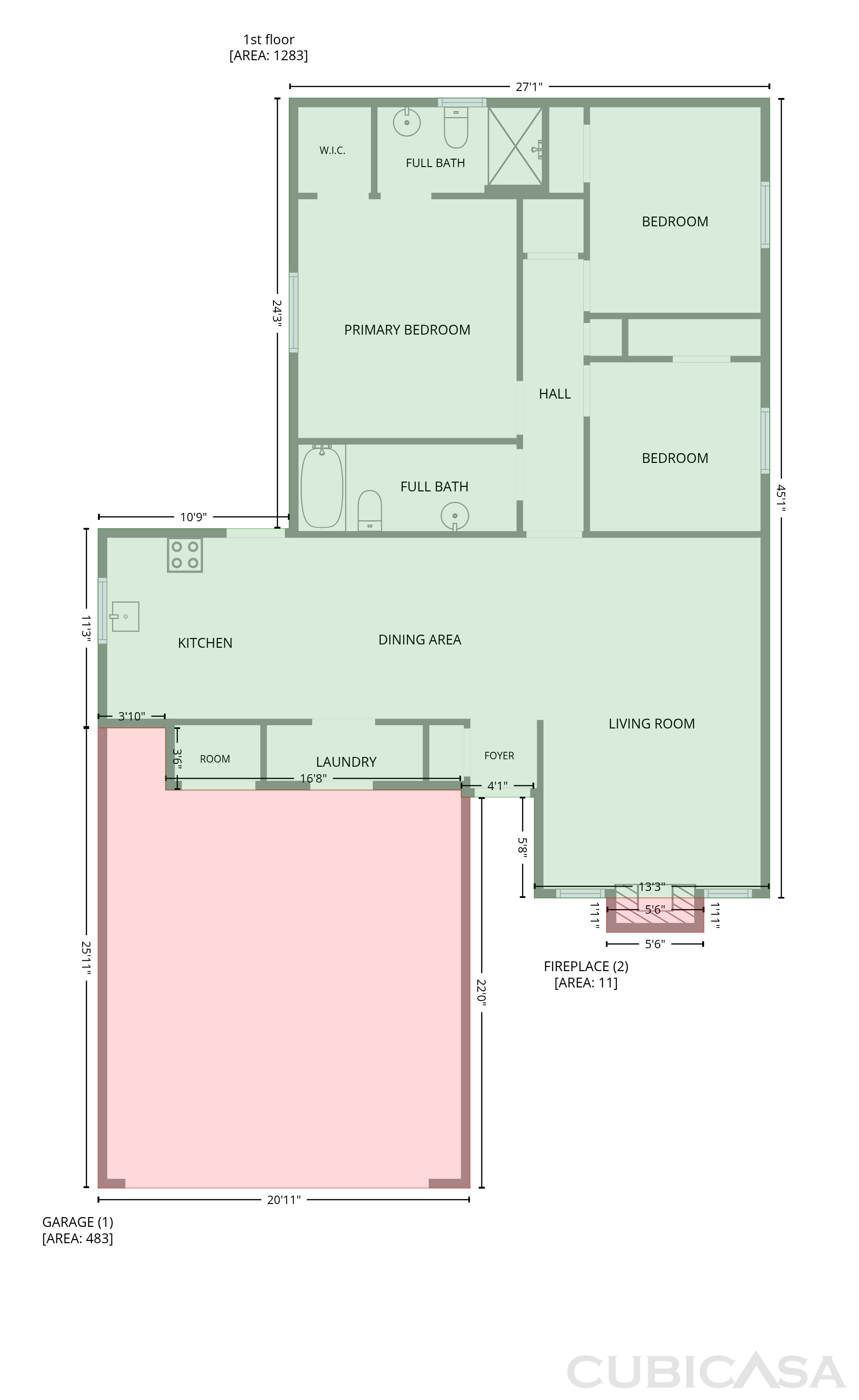 Main Floor of 729 NW 113th St, Oklahoma City, OK
