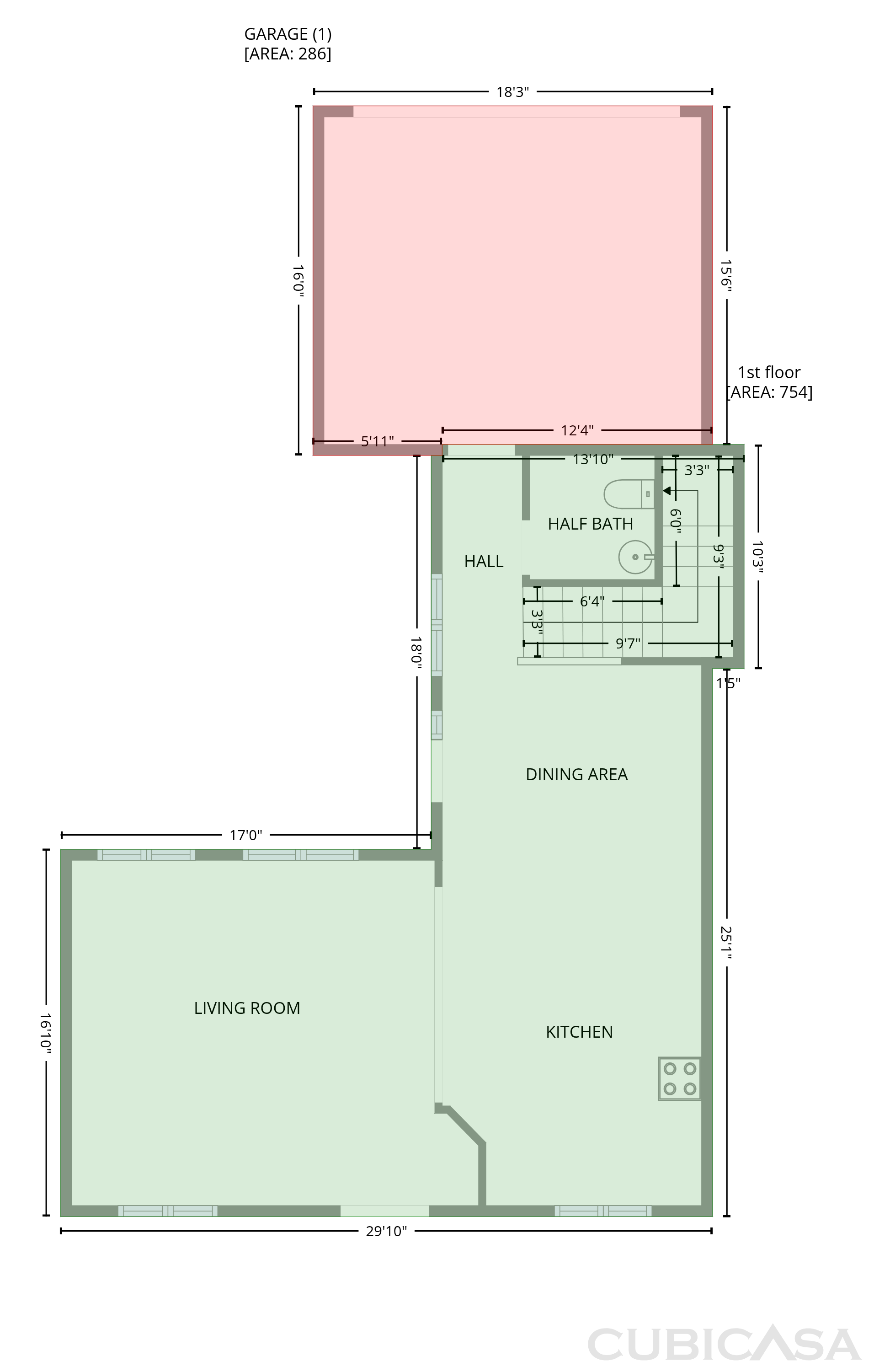 Main Floor of 10919 E Midnight Moon Ln, Tucson, AZ