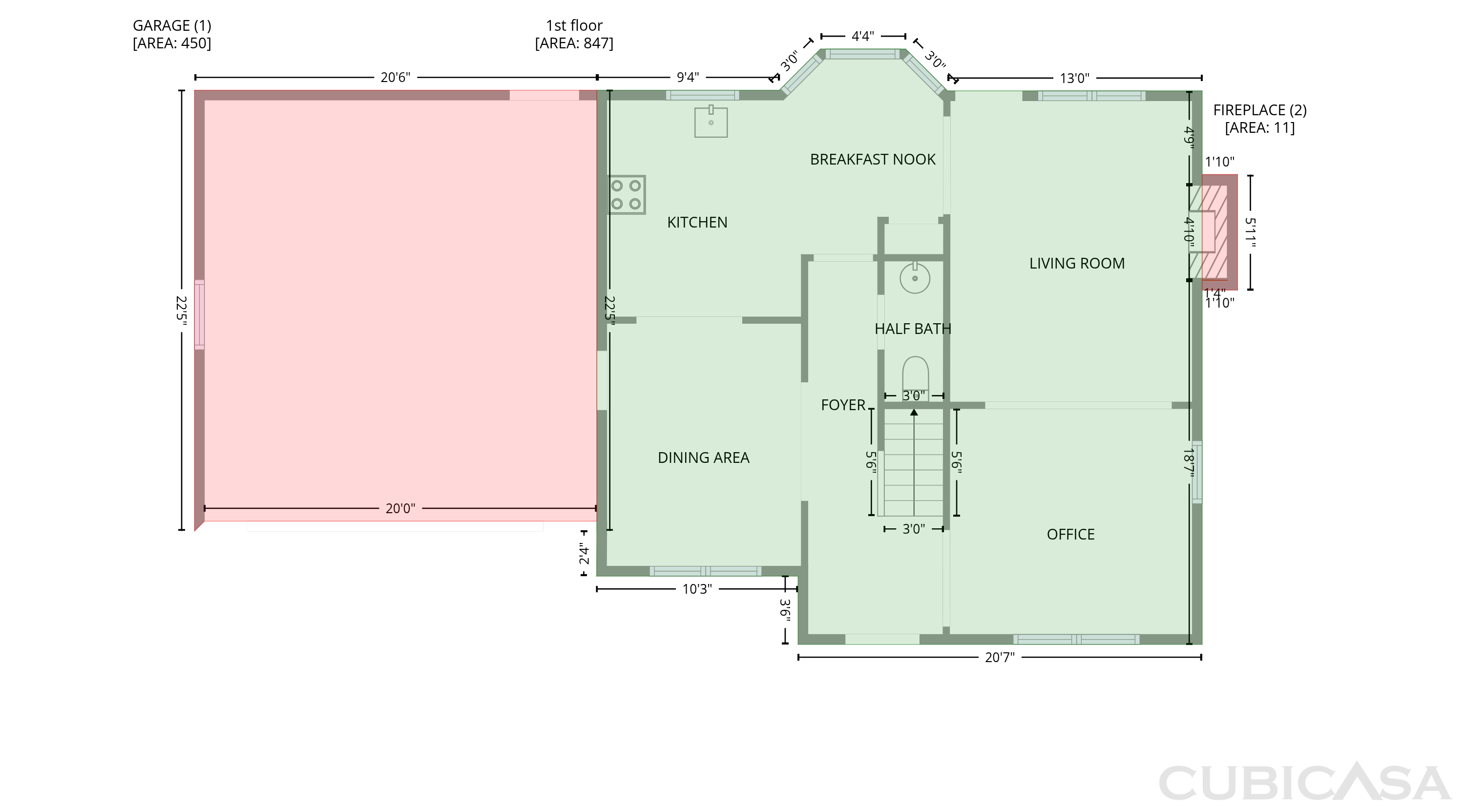Main Floor of 1604 Rocky Glen Ln, Charlotte, NC